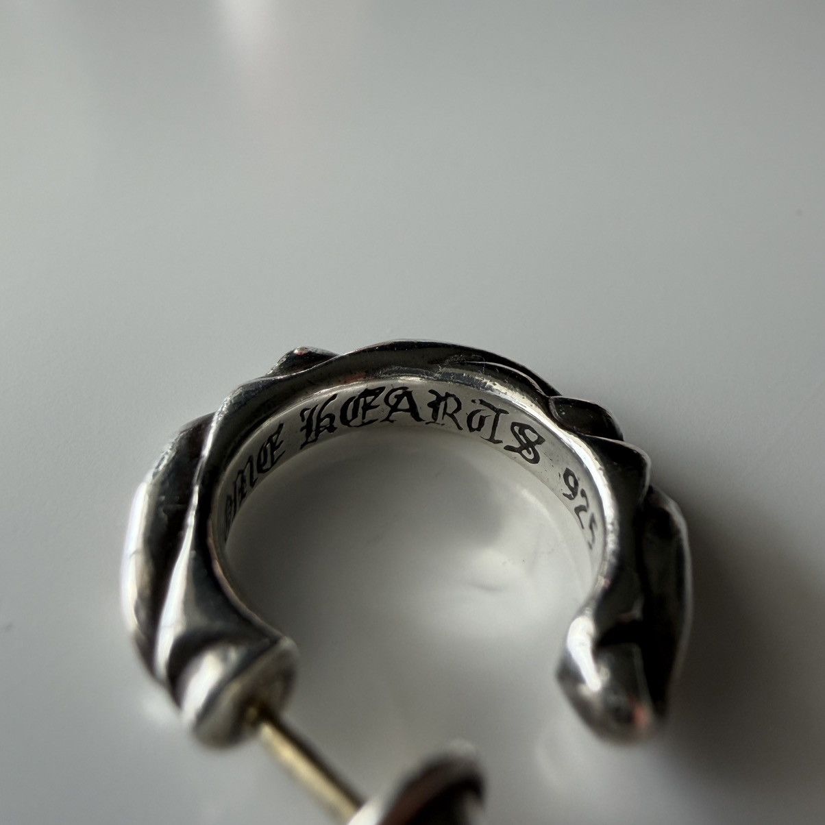 Chrome Hearts Chrome Hearts Scroll Hoop earring stk Size ONE SIZE - 5 Thumbnail