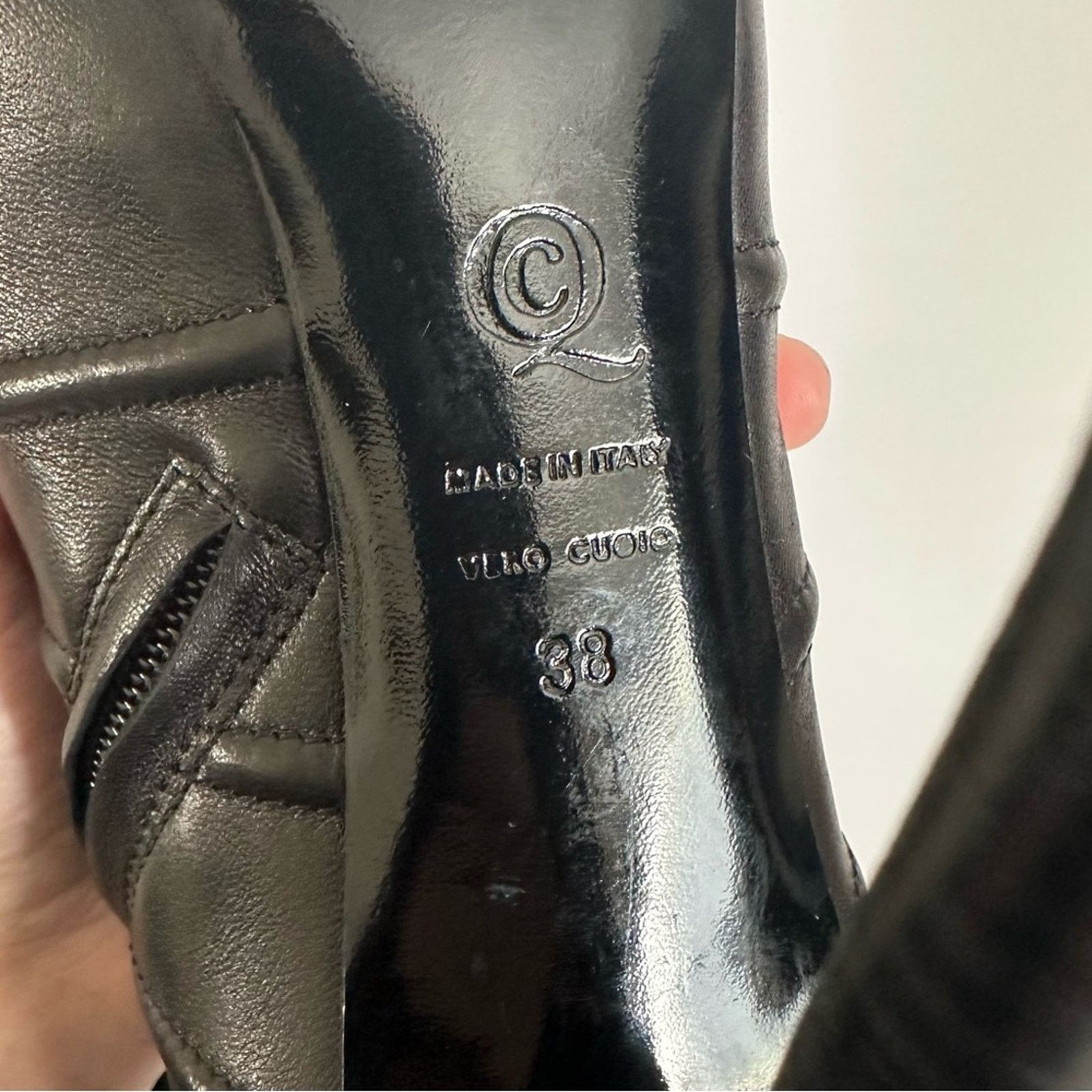 Alexander McQueen Studded Biker Booties Black IT 38 US 8 Stiletto Lace / Zip Size US 8 / IT 38 - 13 Thumbnail