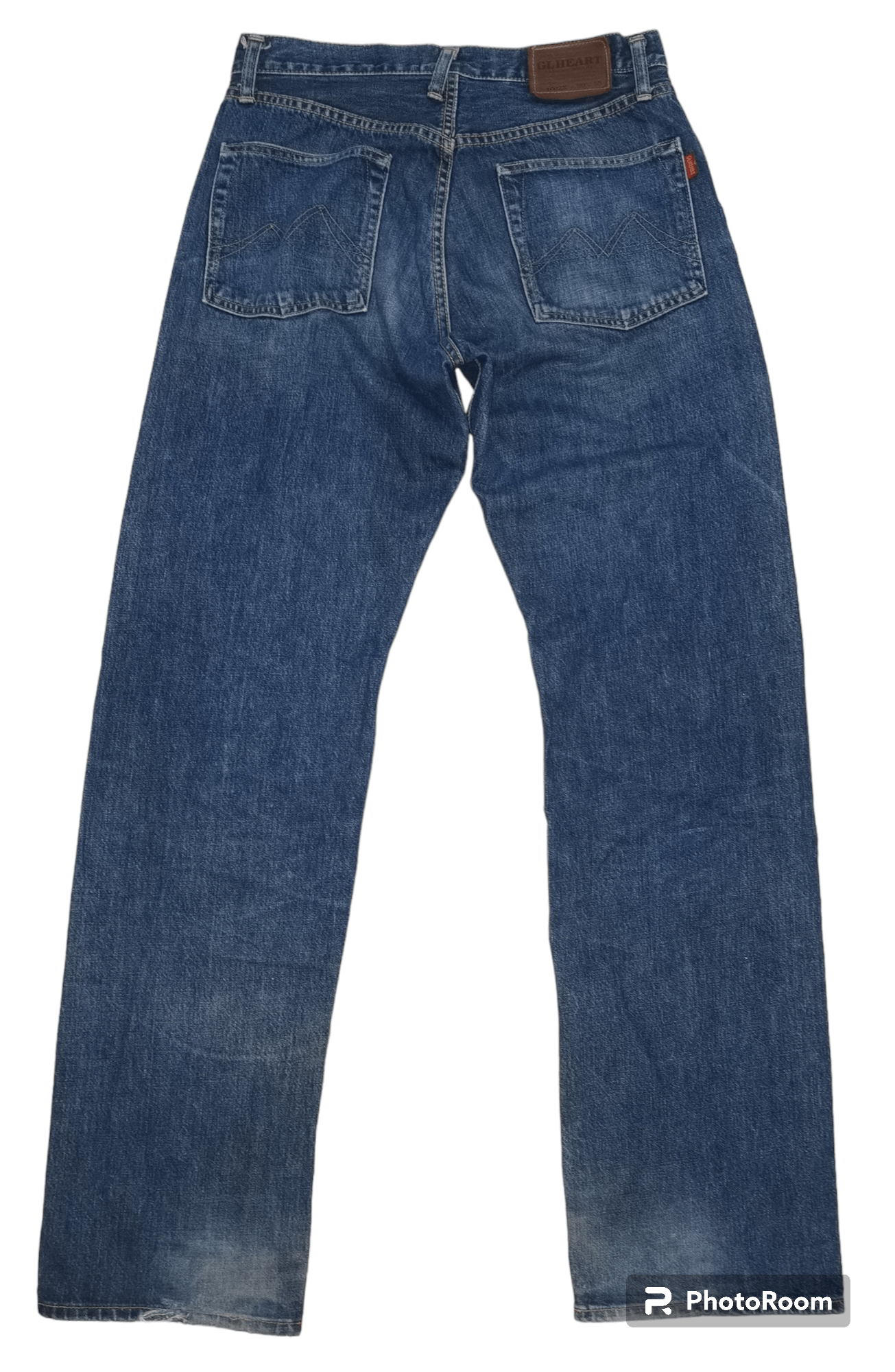 Big John × Japanese Brand × KOJIMA GENES GL HEART SELVEDGE SEASONED JEANS Size US 31 - 5 Thumbnail
