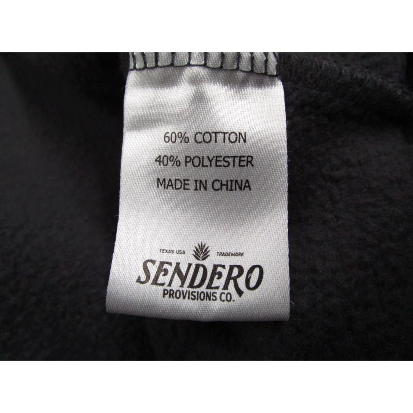 Vintage Sendero Sweatshirt Mens 2XL Gray Crew Neck Long Sleeve Pullover Cotton Polyester Fleece Cowed Dinosaur Graphic No, wait. Size US XXL / EU 58 / 5 - 4 Thumbnail