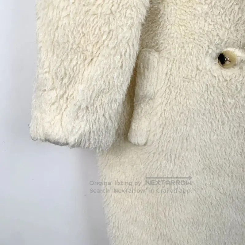 Max Mara MaxMara White Alpaca Wool Women's Coat . Size XS / US 0-2 / IT 36-38 - 4 Thumbnail