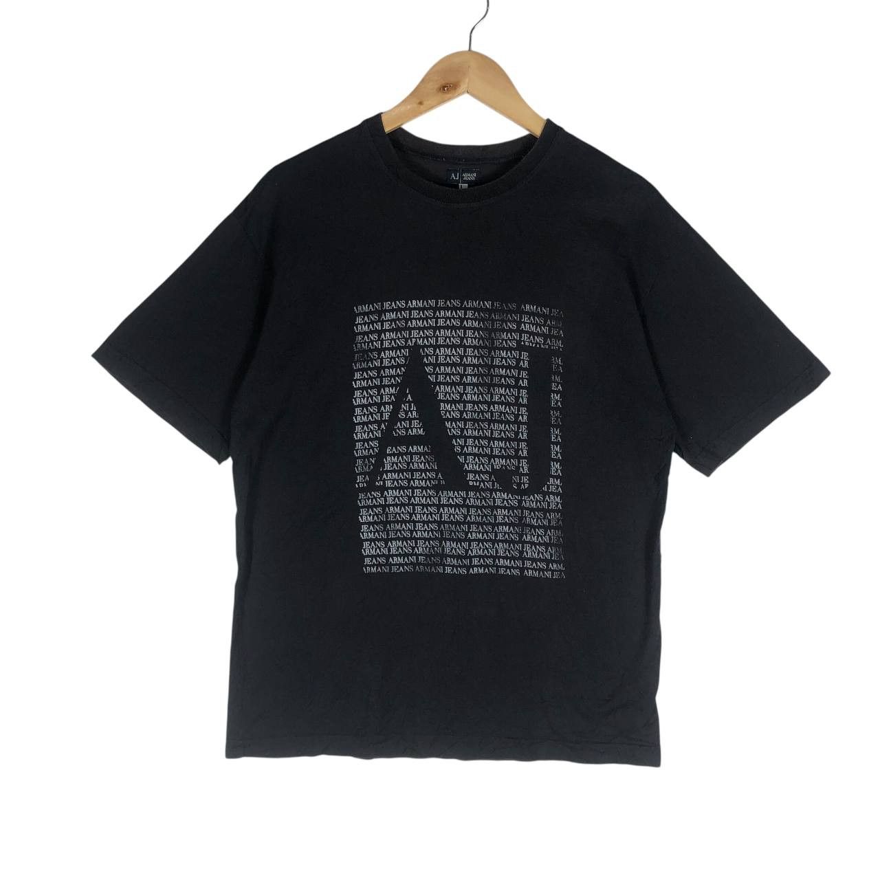 Armani × Designer × Vintage Vintage Armani Jeans T-Shirt Size US S / EU 44-46 / 1 - 1 Thumbnail