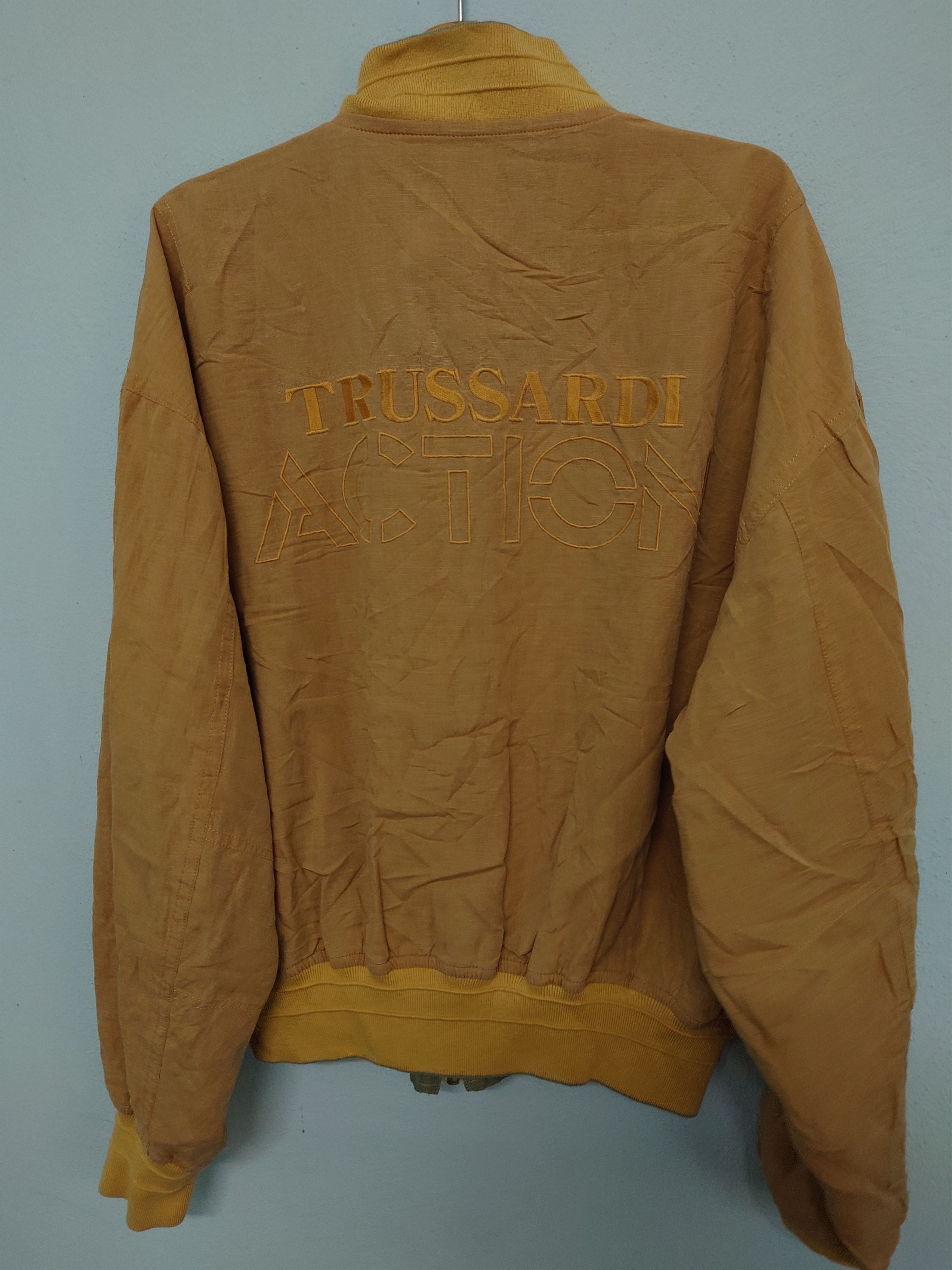 Trussardi Vintage Trussardi Action Reversible Bomber Jacket Size US M / EU 48-50 / 2 - 2 Thumbnail