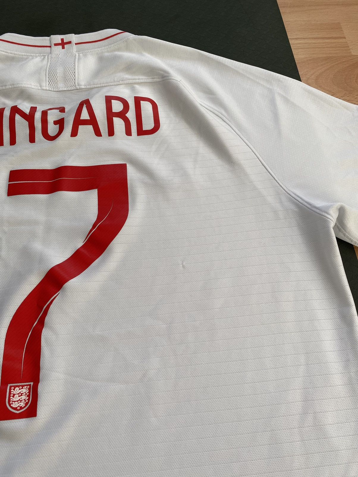 Nike Nike 2018/2019 Jesse Lingard 7 England Jersey Sz XL White Size US XL / EU 56 / 4 - 9 Thumbnail