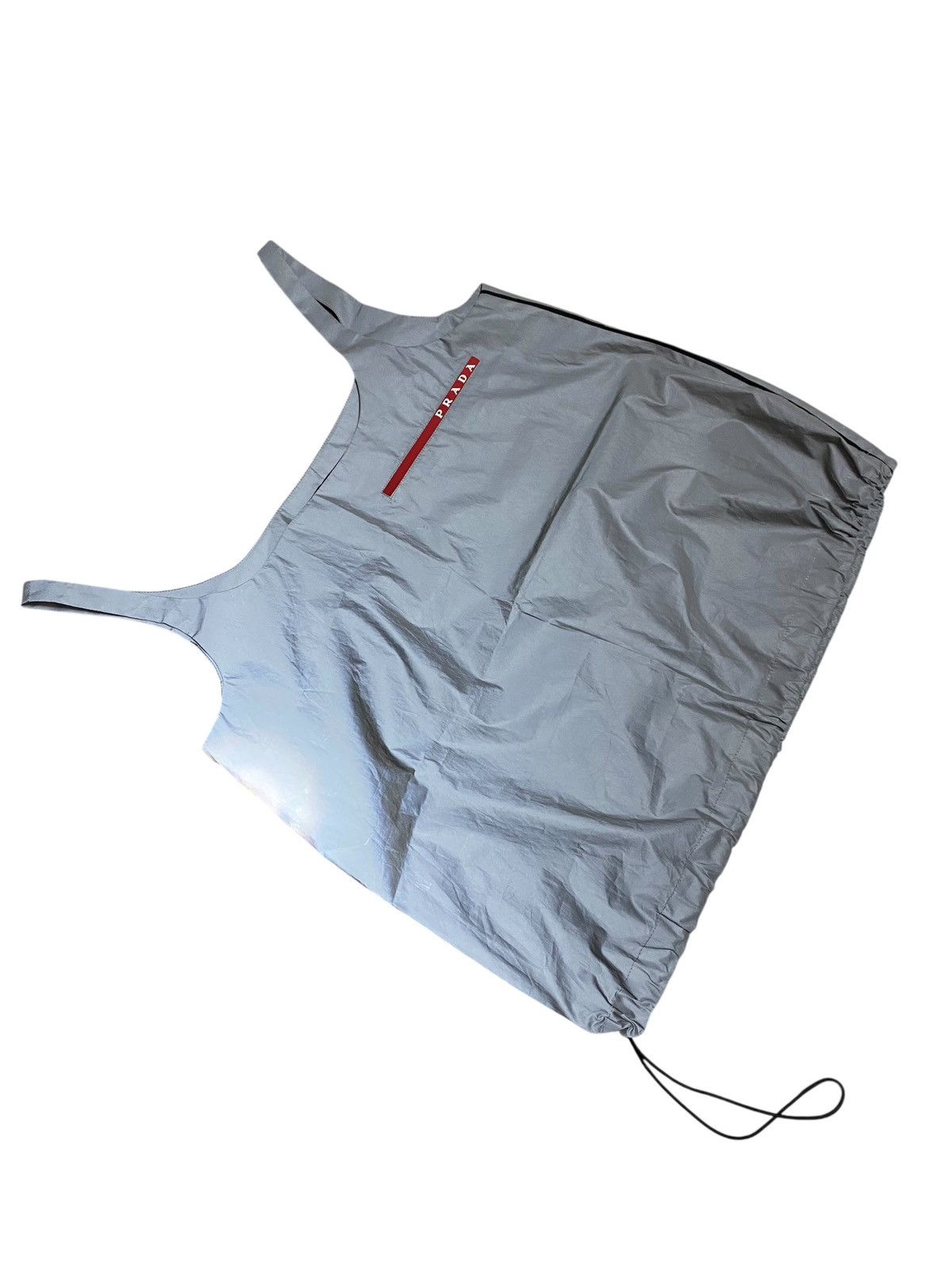 Prada Prada linea rossa SS 2021 reflective nylon tanktop Size XS / US 0-2 / IT 36-38 - 5 Thumbnail