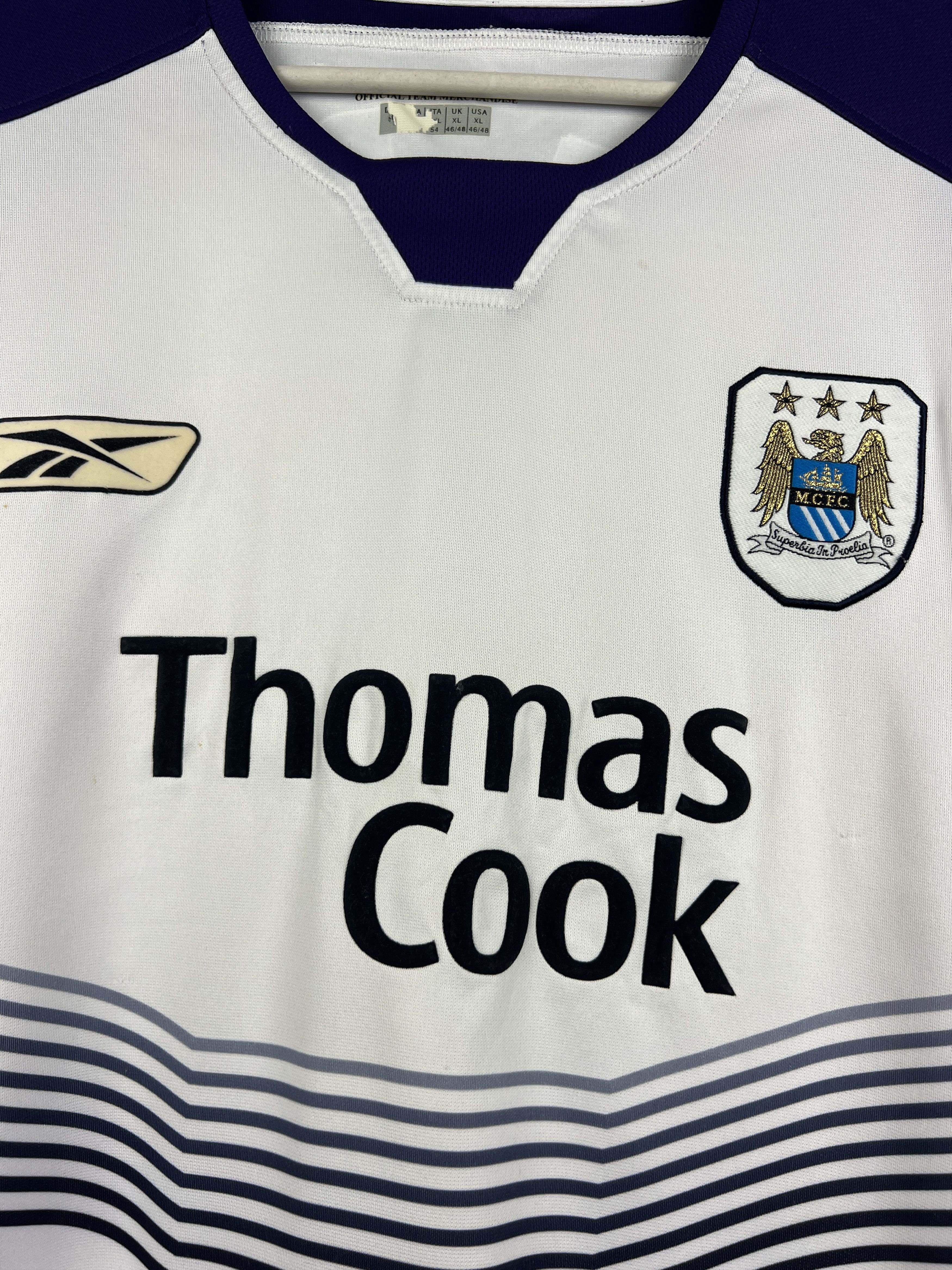 Reebok Manchester City football shirt #29 Wright Phillips Jersey Size US XL / EU 56 / 4 - 6 Thumbnail