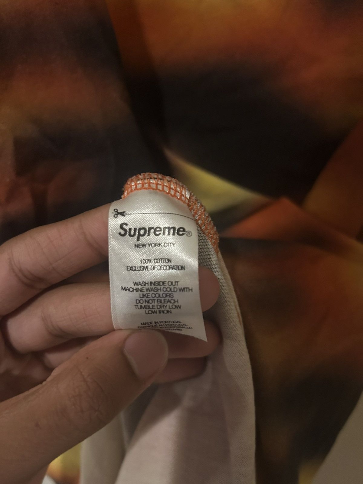 Supreme Supreme Small Box Tee | Flames Size US S / EU 44-46 / 1 - 6 Thumbnail