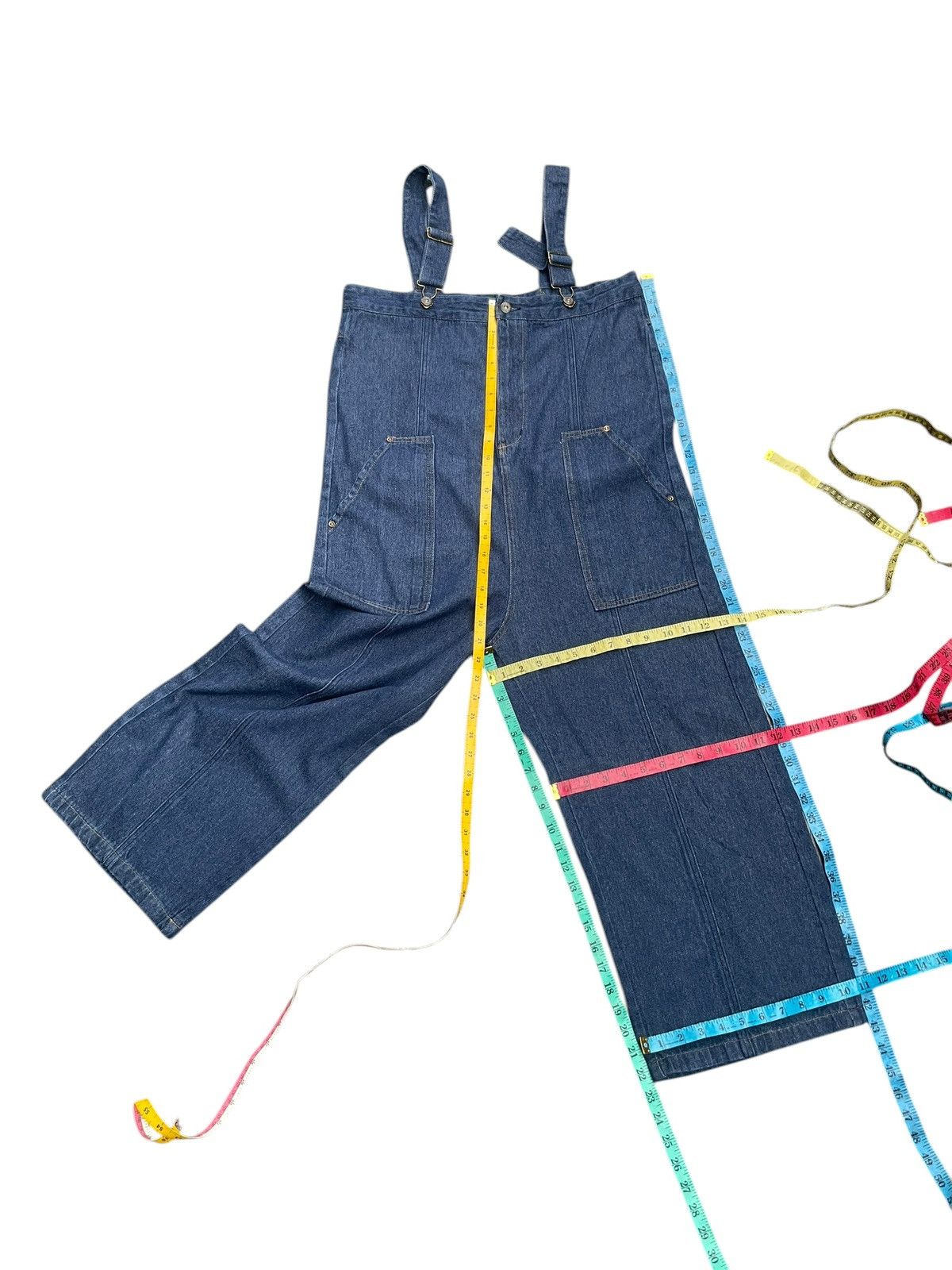 Japanese Brand Samansa Mos2 Denim Jumper Size 36" / US 14 / IT 50 - 9 Thumbnail