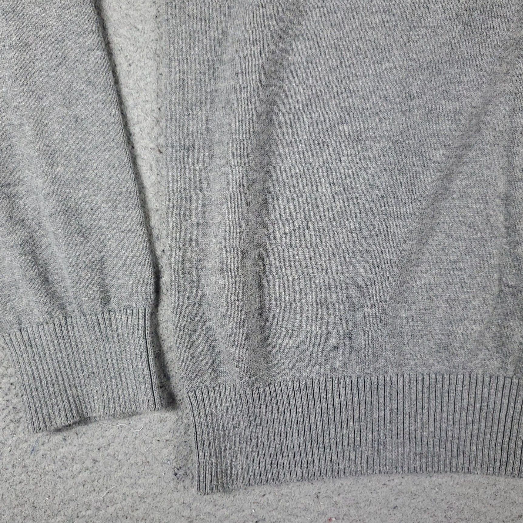 Tommy Hilfiger Tommy Hilfiger Mens Gray Crew Neck Pullover Sweater Medium Cotton Size US M / EU 48-50 / 2 - 3 Thumbnail