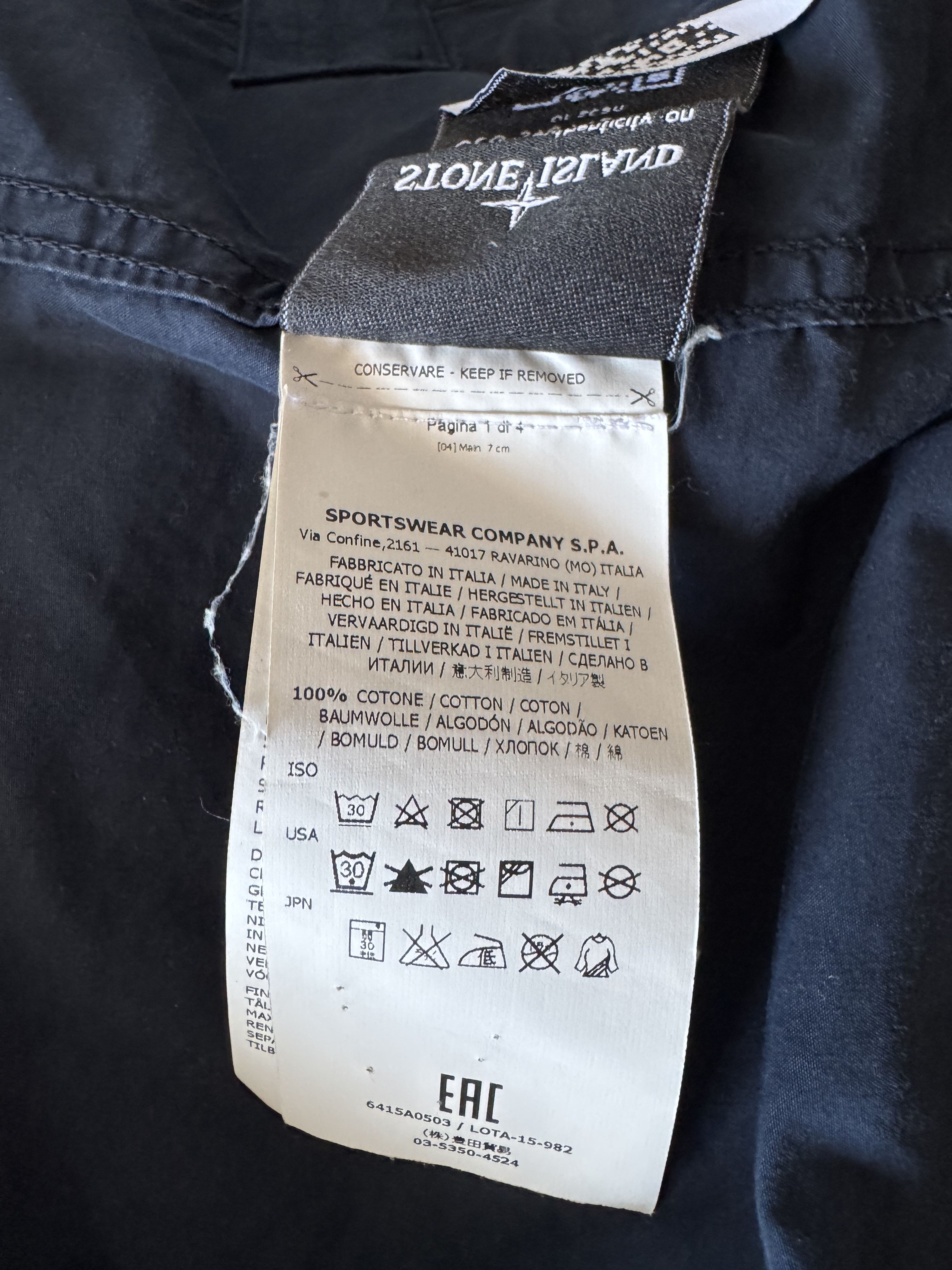 Stone Island Stone Island Garment Dyed Tela Paracadute David Jacket Size US M / EU 48-50 / 2 - 12 Thumbnail