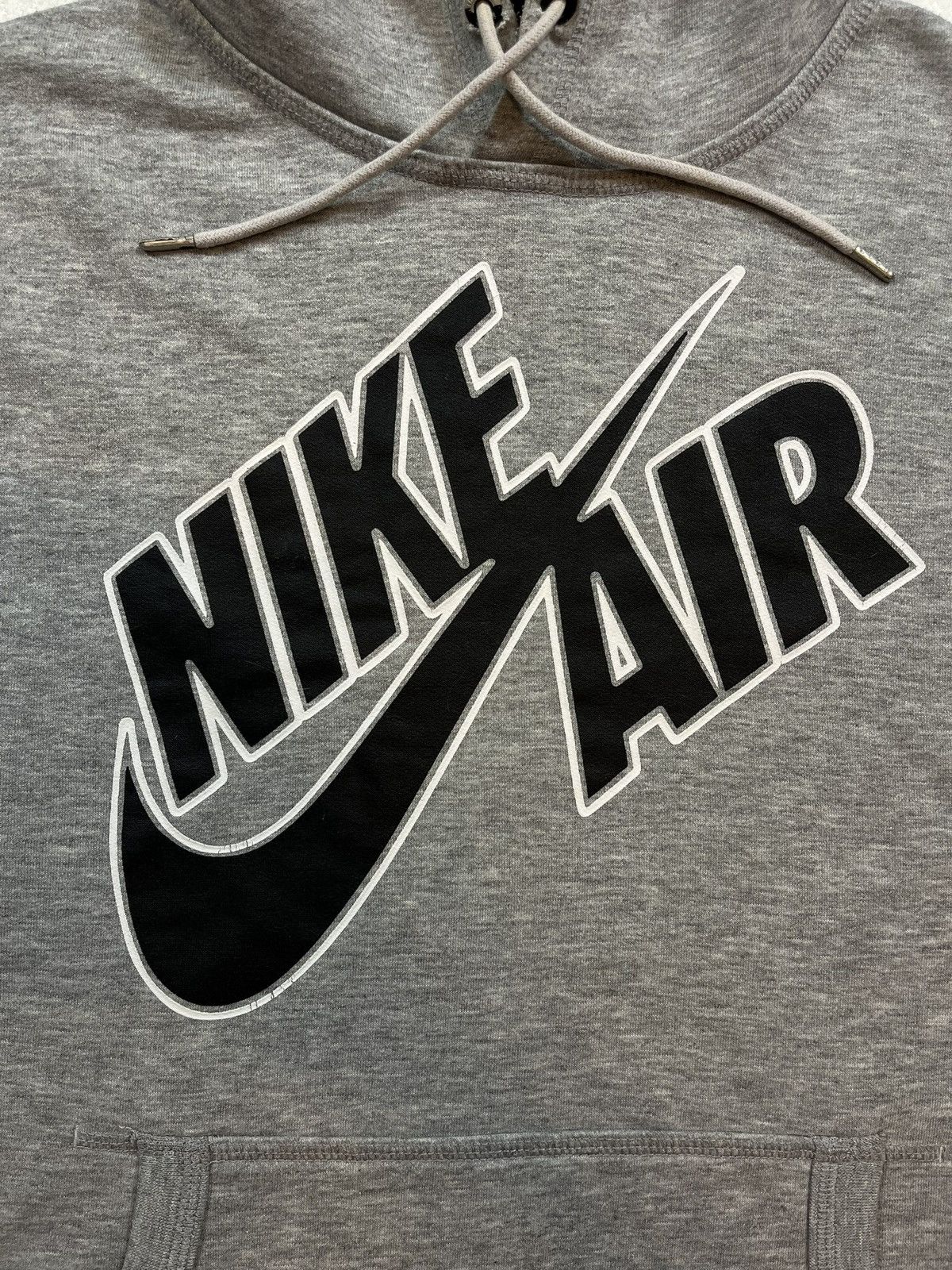 Nike × Vintage 00s Nike Air Vintage Y2K Oversized Big Logo Pullover Hoodie Size US L / EU 52-54 / 3 - 2 Thumbnail