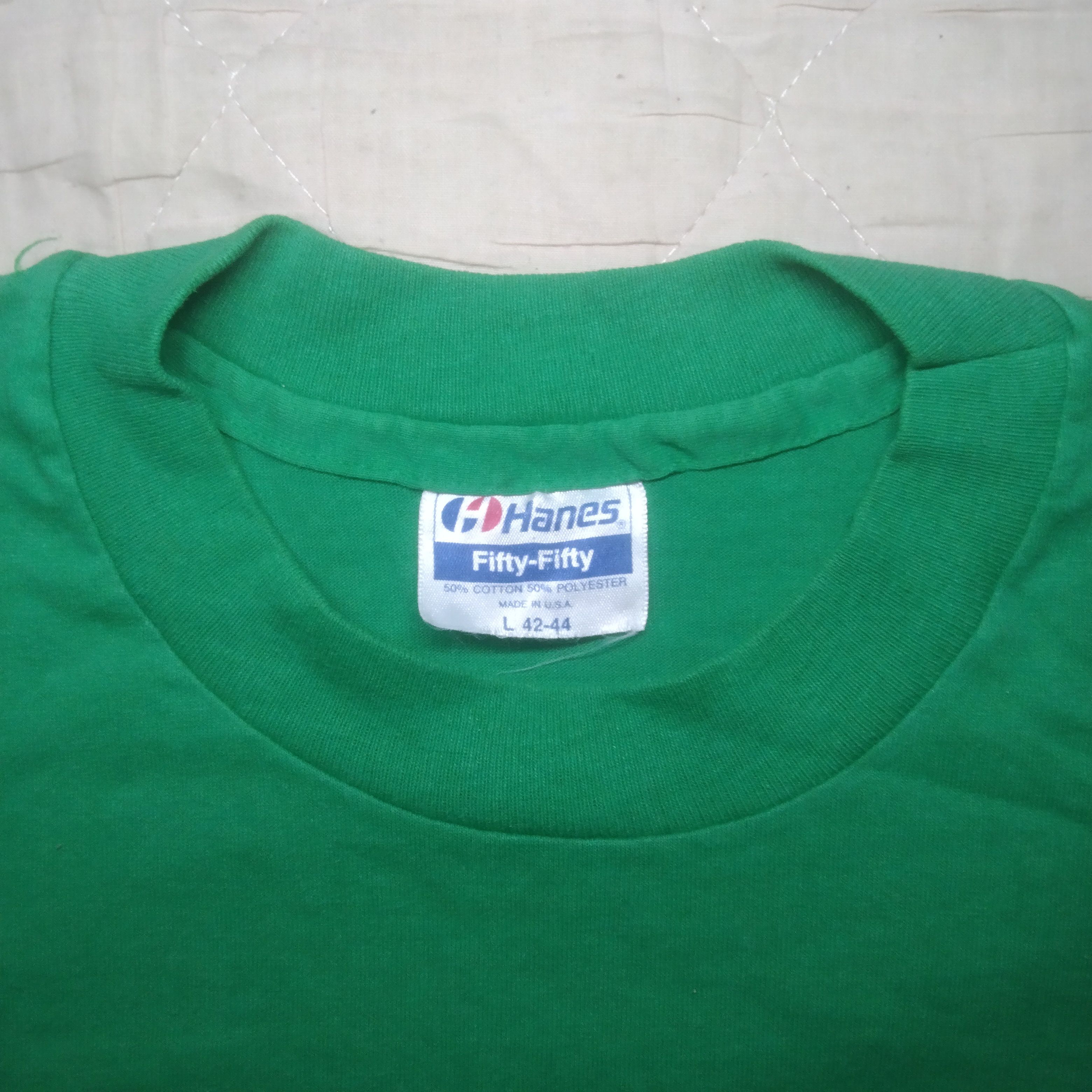 Hanes × Vintage Vintage Hanes 80's Bank of Woodland Size US L / EU 52-54 / 3 - 3 Thumbnail