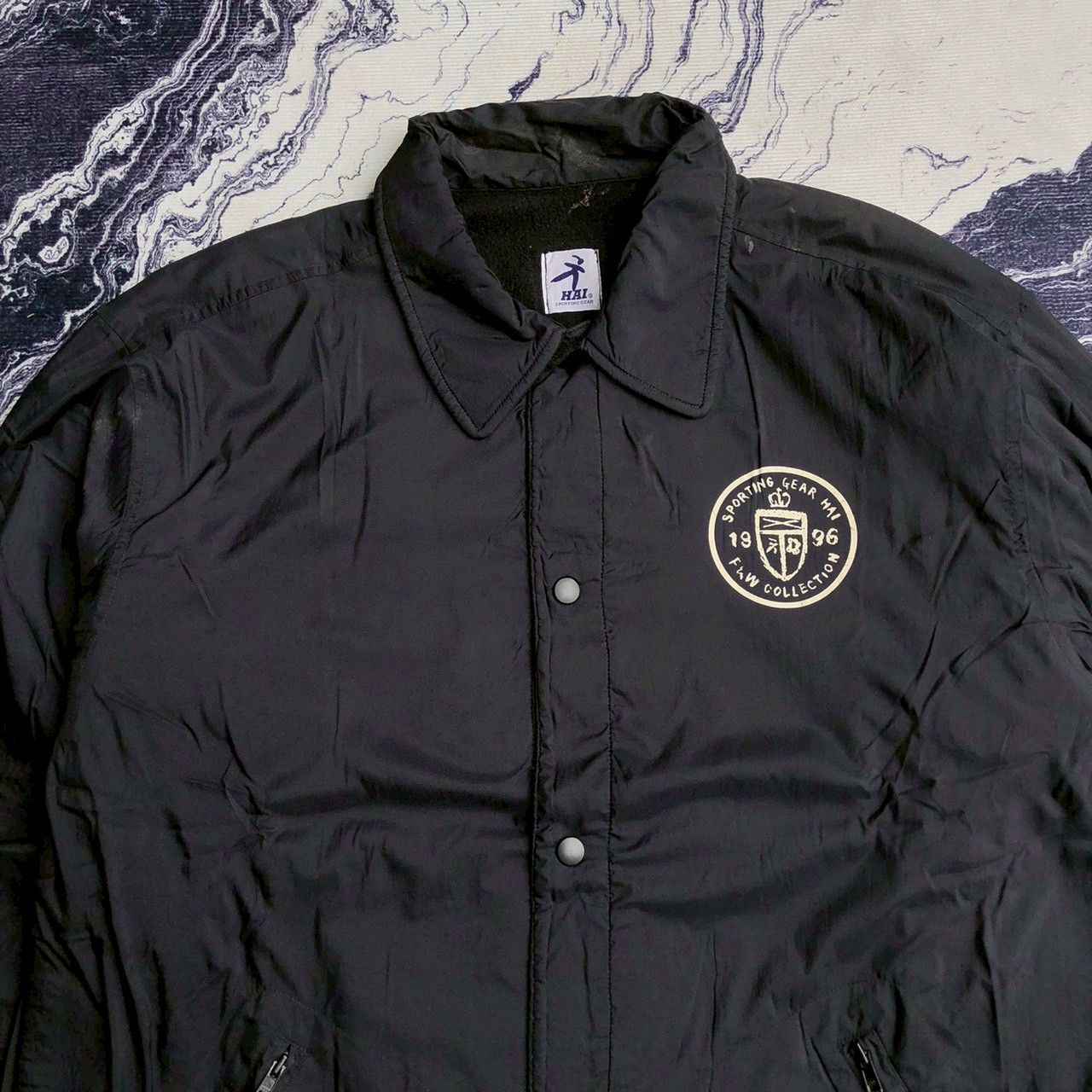 Hai Sporting Gear Rare Vintage Hai Sporting Gear by Issey Miyake Coach Jackets Size US M / EU 48-50 / 2 - 3 Thumbnail