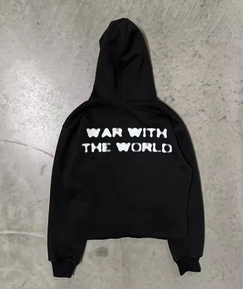 Other 2000s Vintage Streetwear Portrait Oversized Hoodie Size M / US 6-8 / IT 42-44 - 2 Thumbnail