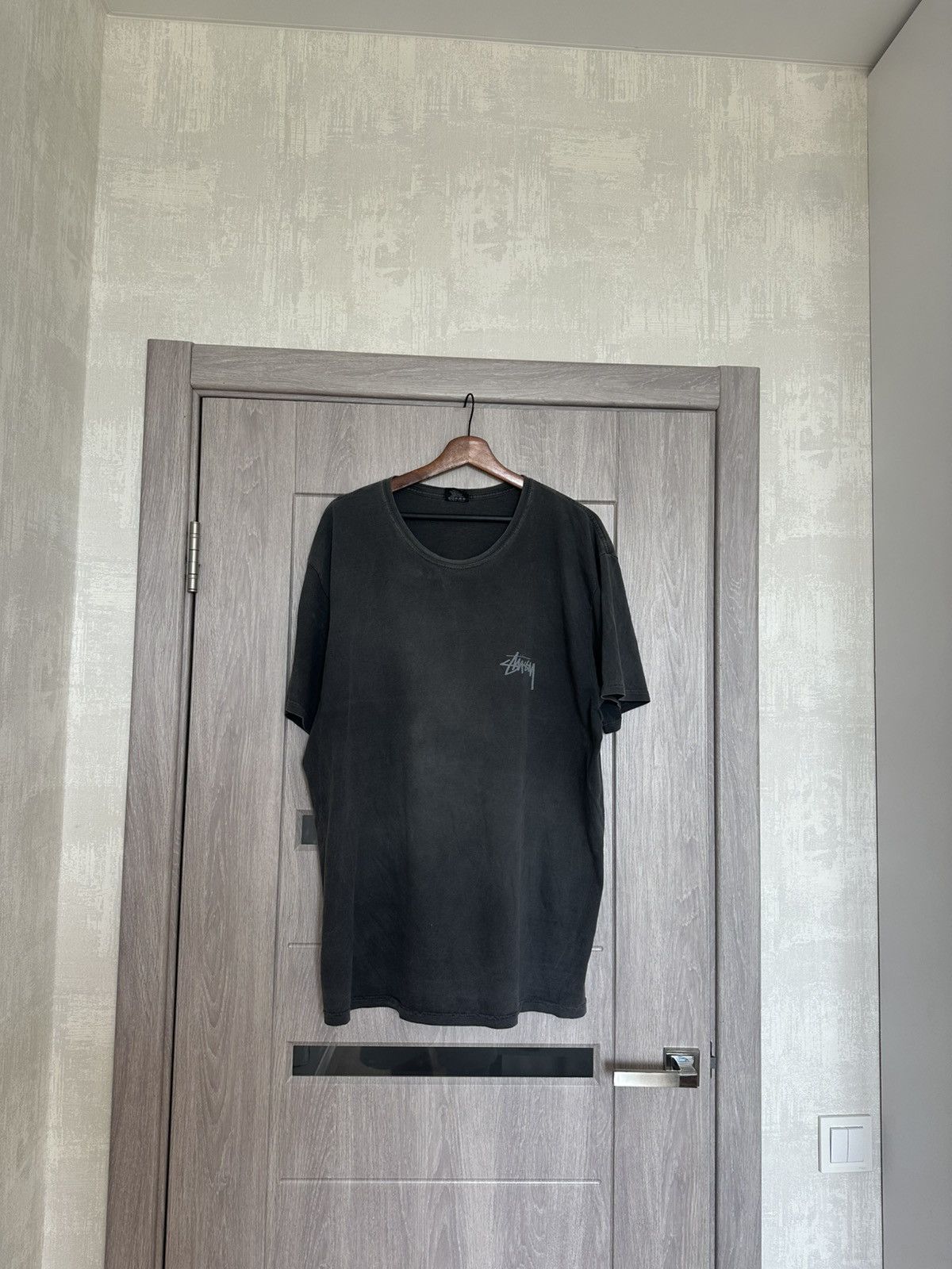 Stussy 8 Ball Pool Shirt Size XL 2000s Faded Gray