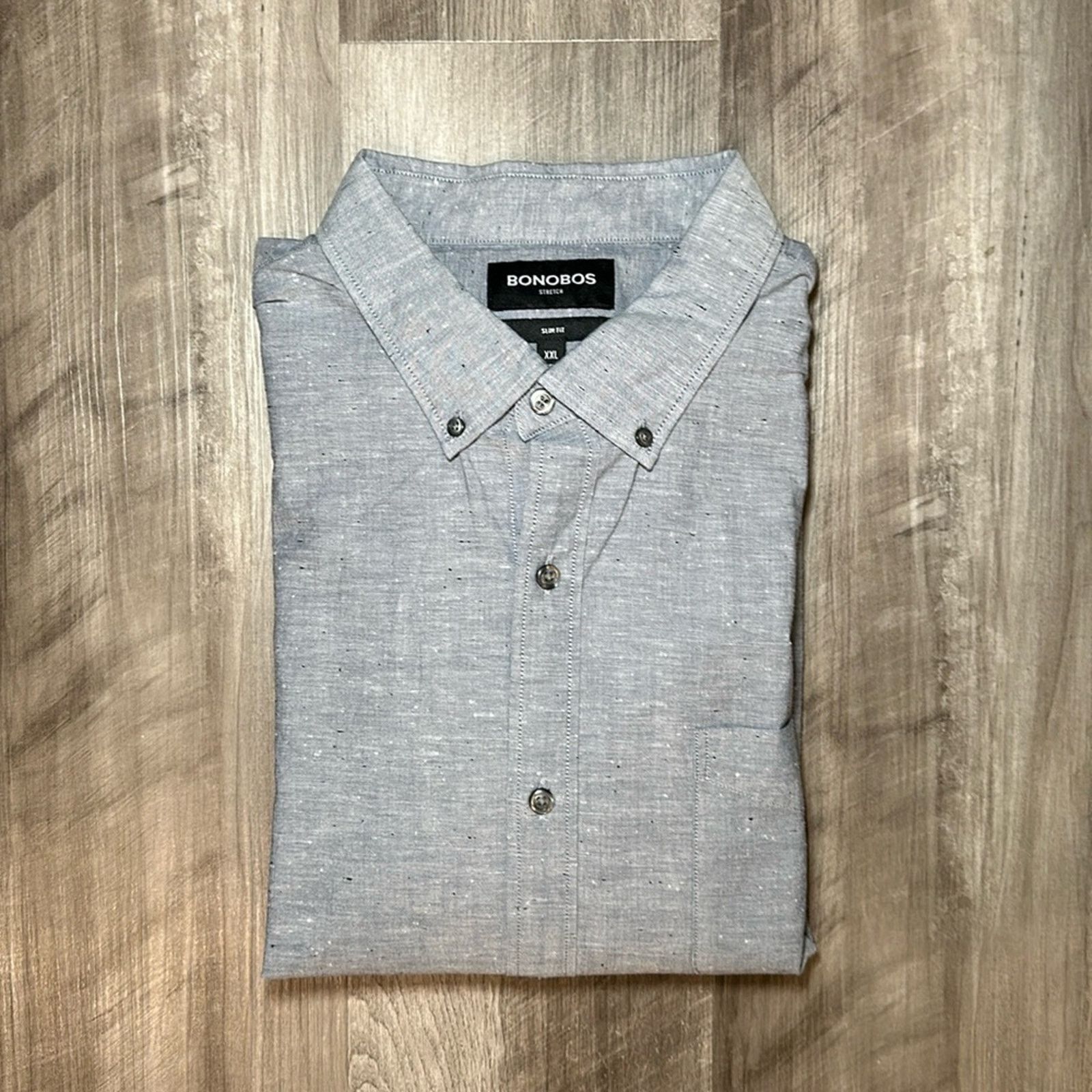 Bonobos Bonobos Stretch Slim Fit Long Sleeve (NWOT) - 2XL Size US XXL / EU 58 / 5 - 1 Thumbnail