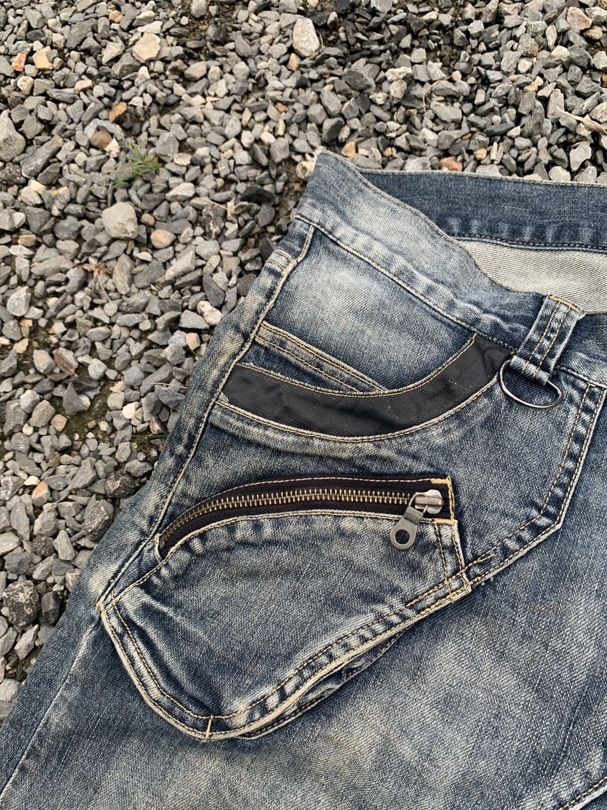 PPFM PPFM BANANA CURVE CUT BANANA JAPANESE PUNK RUSTY DENIM Size US 32 / EU 48 - 9 Thumbnail