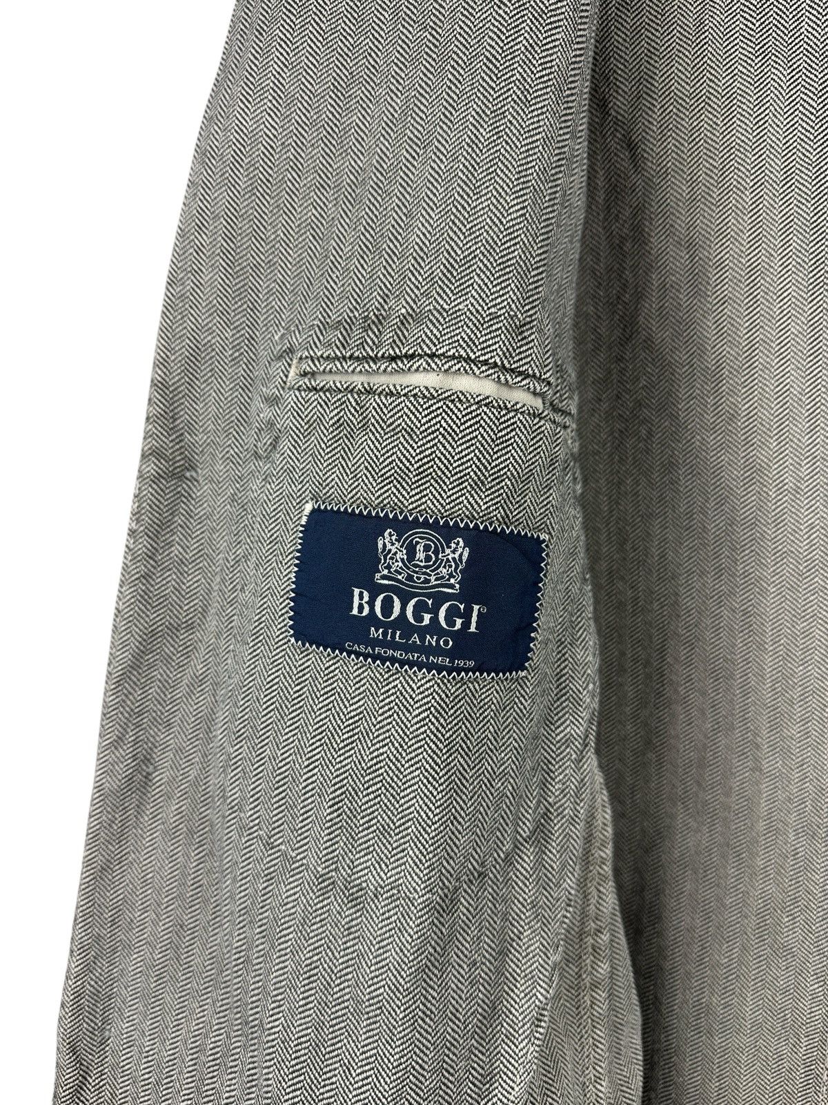 Boggi Boggi Milano Men’s Blazer 3 Button Size 48R - 11 Thumbnail