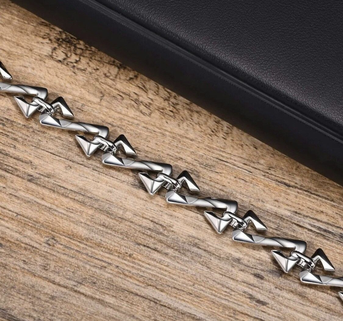 Vintage Z Shaped Chain Necklace Size ONE SIZE - 3 Thumbnail