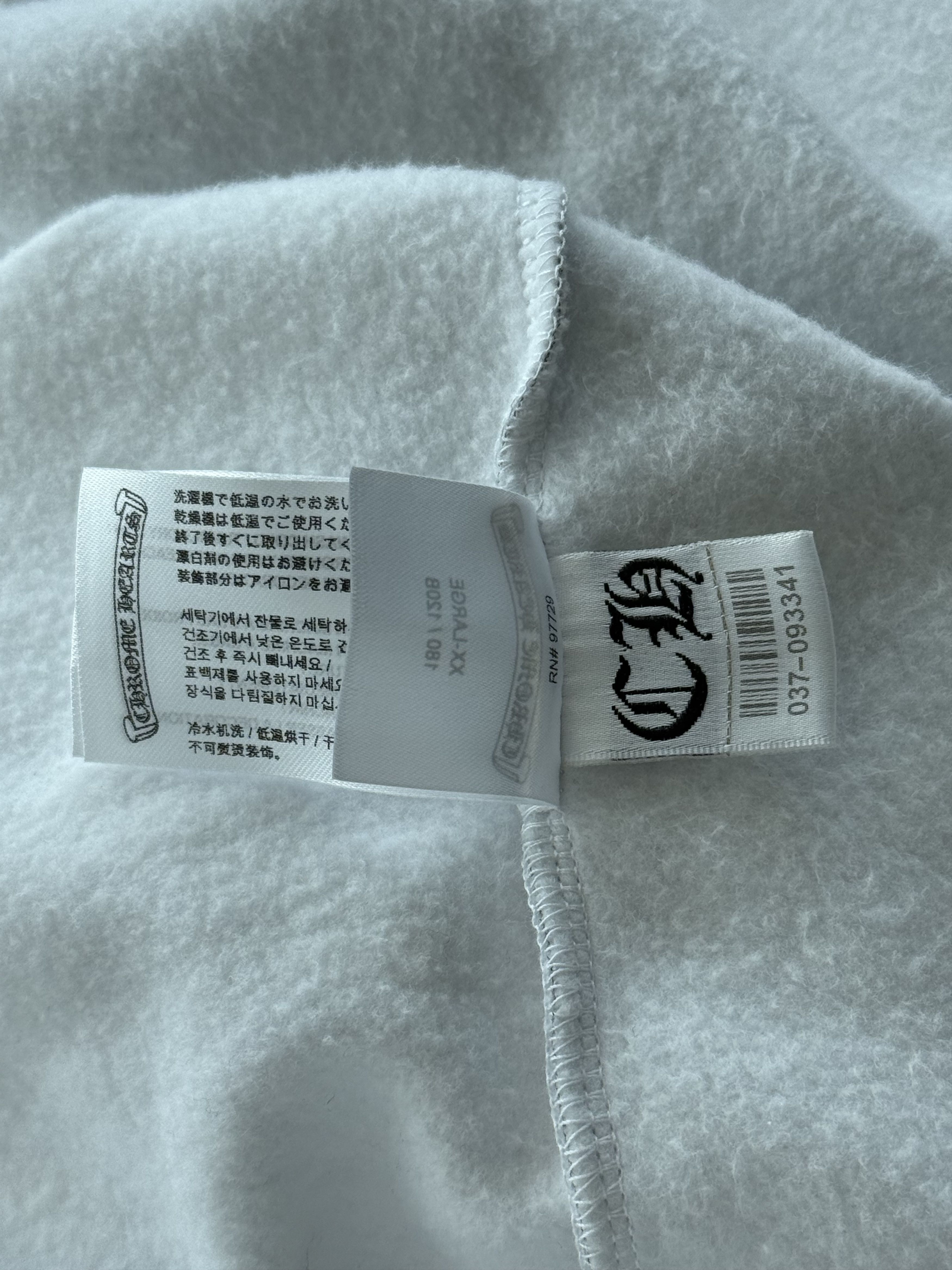 Chrome Hearts Chrome Hearts White & Red Laurie Lynn Stark Hoodie Size US XXL / EU 58 / 5 - 6 Thumbnail