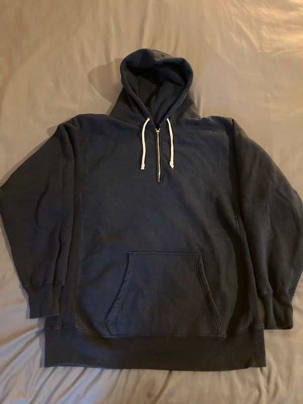Warehouse & Co. Warehouse Co - 1/4 Zip Hoodie - XL Size US XL / EU 56 / 4 - 1 Thumbnail