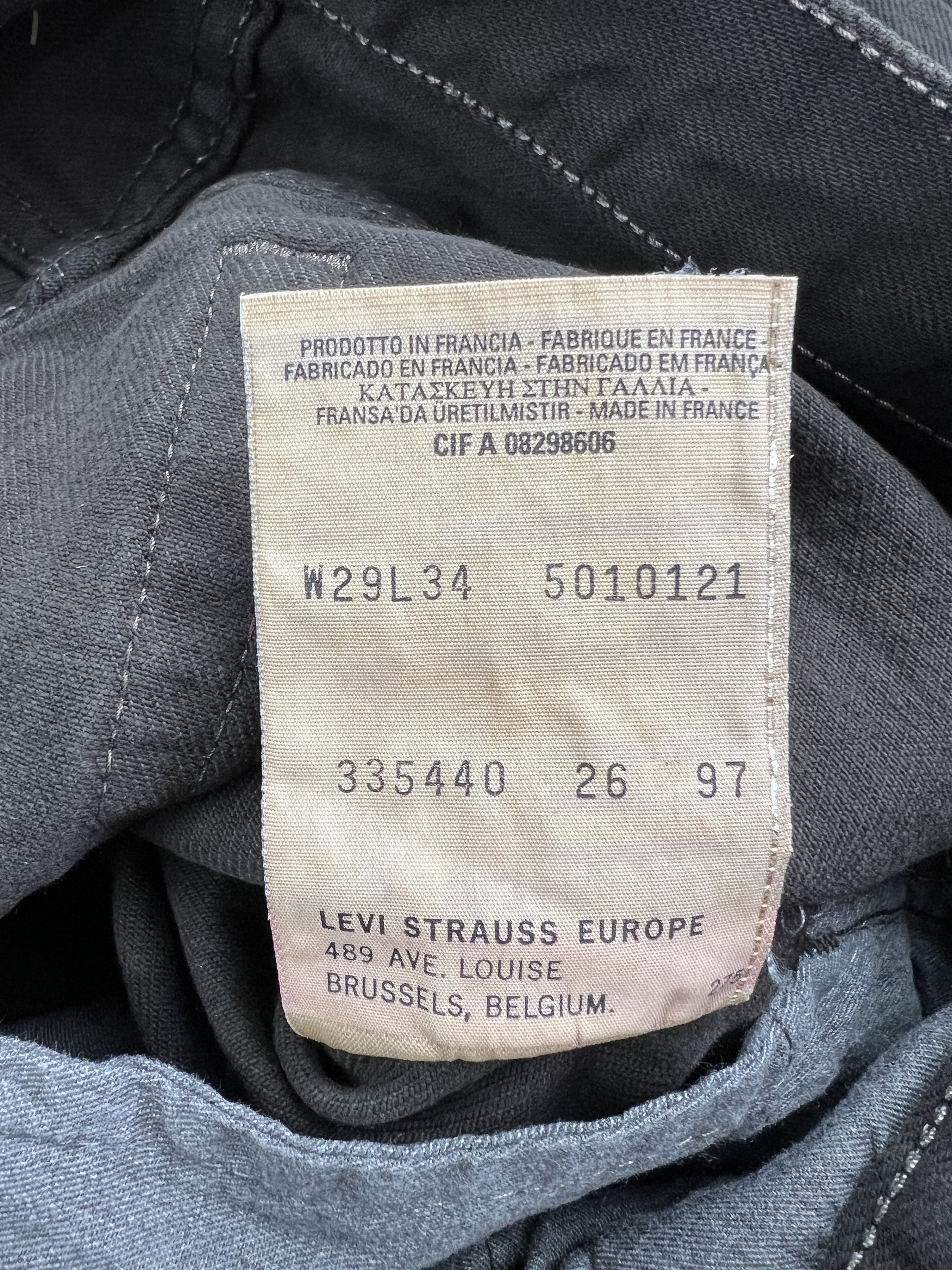 Levi's × Levi's Vintage Clothing LEVIS 501 JEANS BROWN DENIM MADE IN USA Size US 29 - 6 Thumbnail