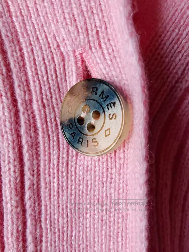 Hermes Hermes Cashmere Cardigan Size XXS / US 00 / IT 34 - 2 Thumbnail