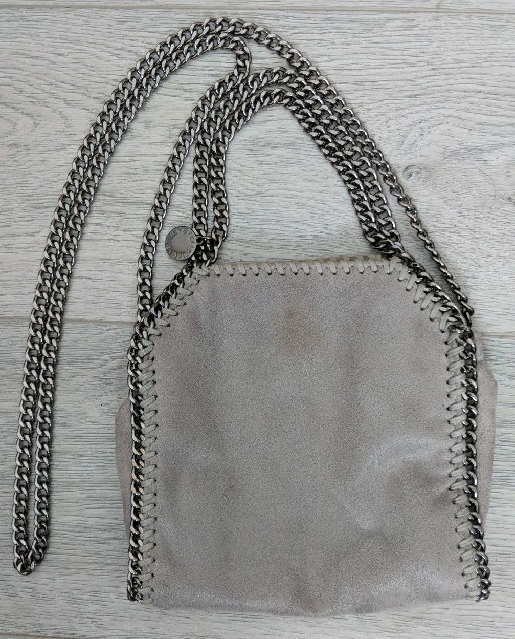 Stella McCartney Stella Mccartney Leather Shoulder Bag Auth Falabella Gray Size ONE SIZE - 1 Thumbnail