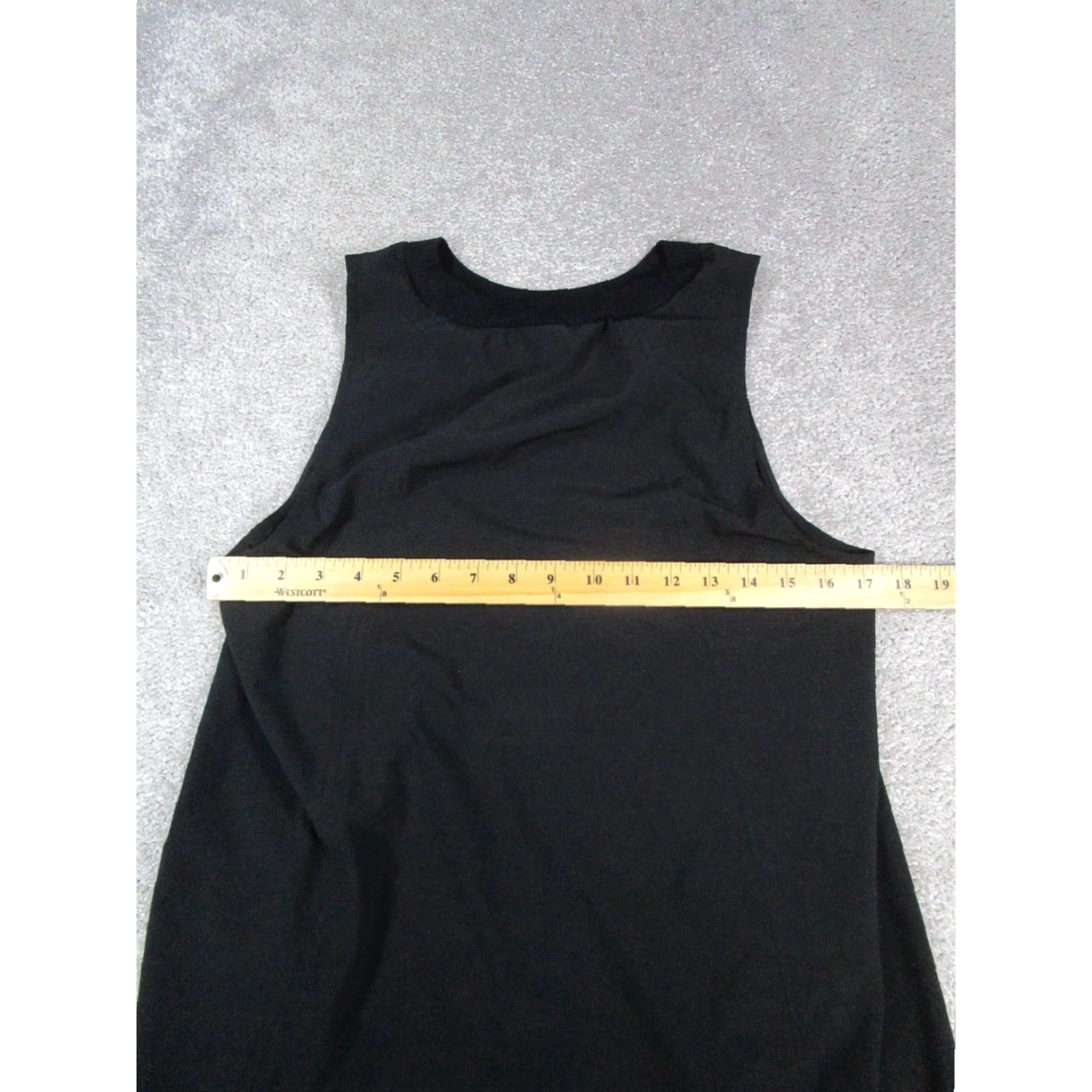 Athleta Athleta Women's Tank Top M Black Yoga Pullover Shirt Size M / US 6-8 / IT 42-44 - 6 Thumbnail