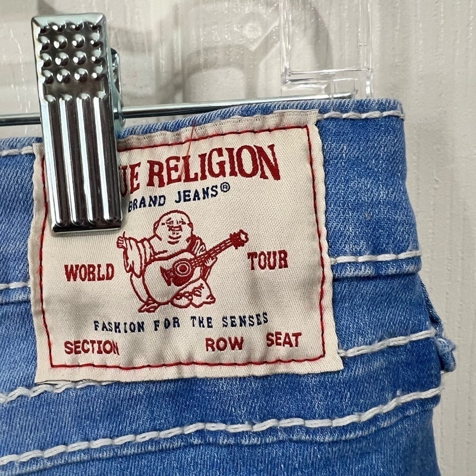 True Religion True Religion Jennie Mid Rise Curvy Skinny Jean Sz 30 NWT Size 30" / US 8 / IT 44 - 9 Thumbnail
