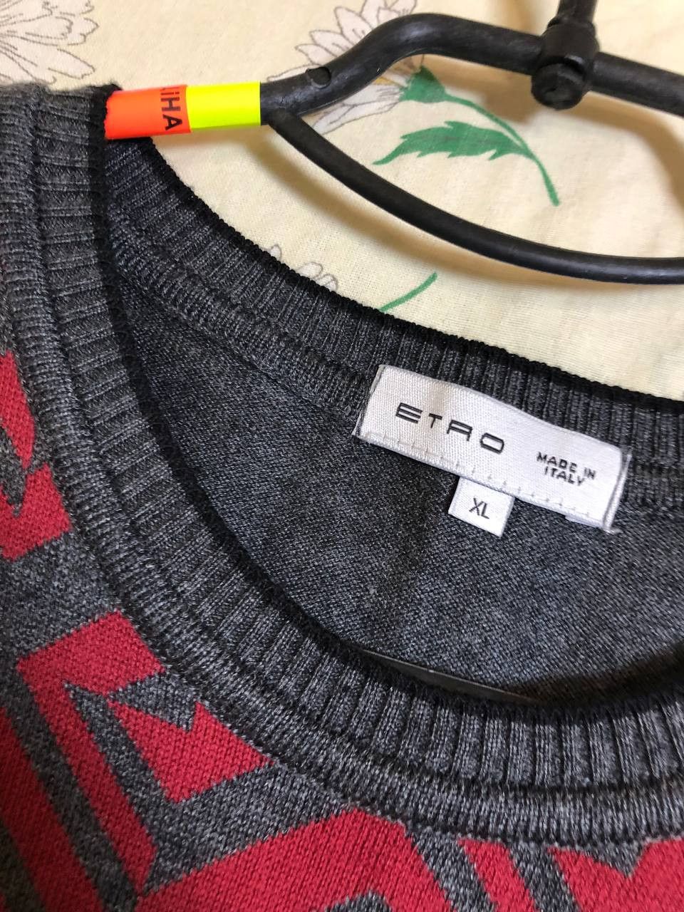 Etro Luxury ETRO Pullover Casual Sweater Size US XL / EU 56 / 4 - 2 Thumbnail