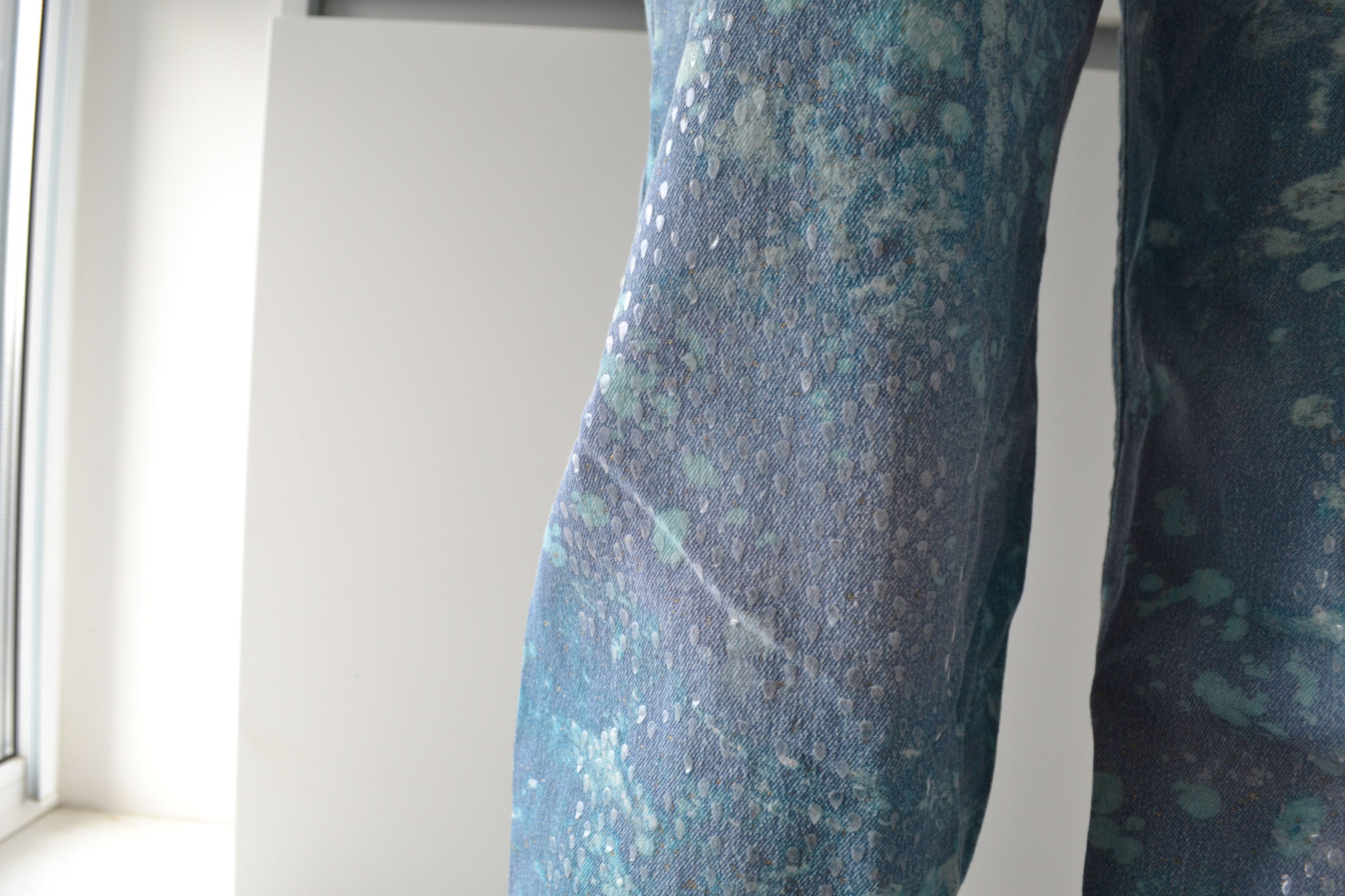 Roberto Cavalli Roberto Cavalli Jeans Pants Scale Blue Purple Vintage '99 Size US 32 / EU 48 - 10 Thumbnail