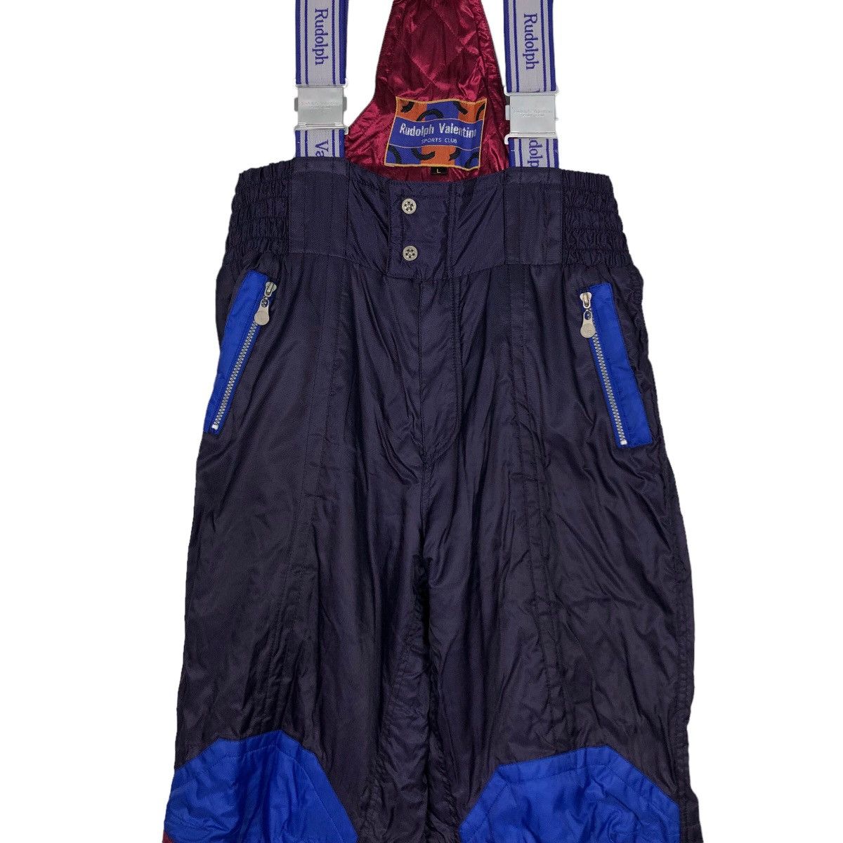 Japanese Brand 🔥Vtg Overall Ski Wear Winter Rudolf Valentino Size US 32 / EU 48 - 7 Thumbnail