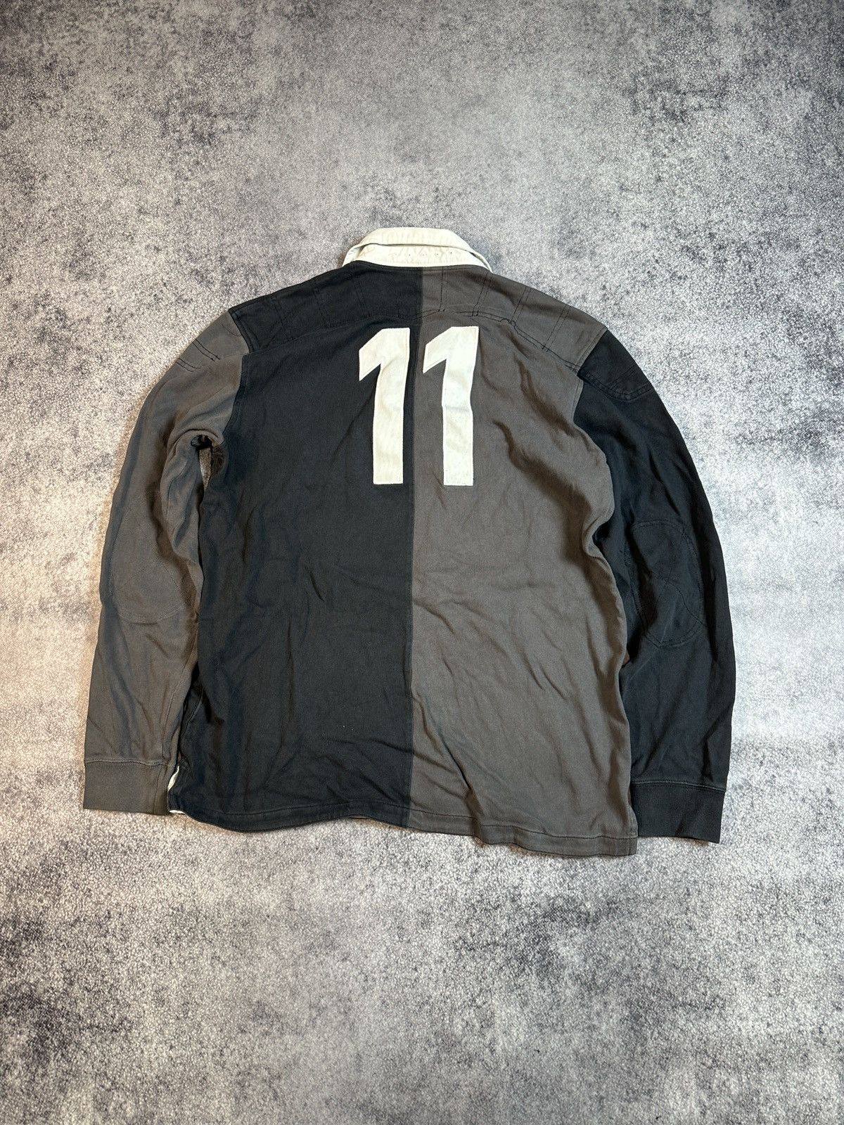 Nike Y2K vintage Nike Brasil 11 Long Rugby Streetwear Jersey XL Size US XL / EU 56 / 4 - 3 Thumbnail