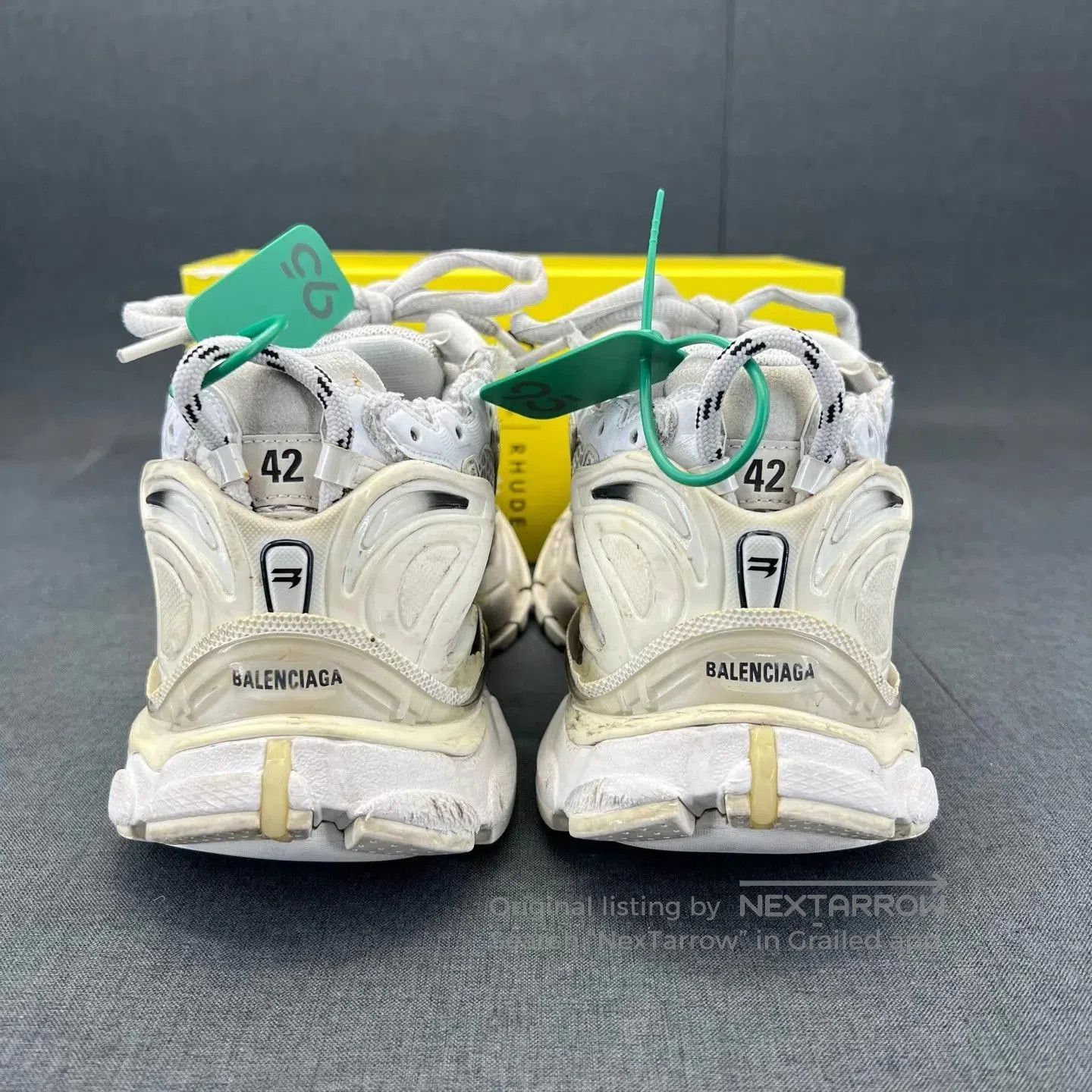 Balenciaga Multi Color Low Top Sneakers Size 9. Size US 9 / EU 42 - 5 Thumbnail