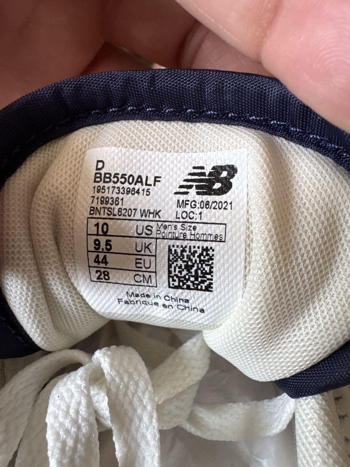 Aime Leon Dore × New Balance New balance 550 Aime León Doré Navy Size US 10 / EU 43 - 7 Thumbnail