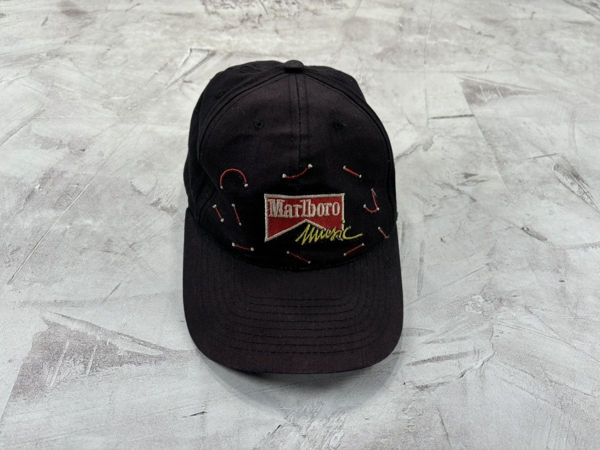 Marlboro × Vintage Mens vintage cap Marlboro Size ONE SIZE - 2 Thumbnail