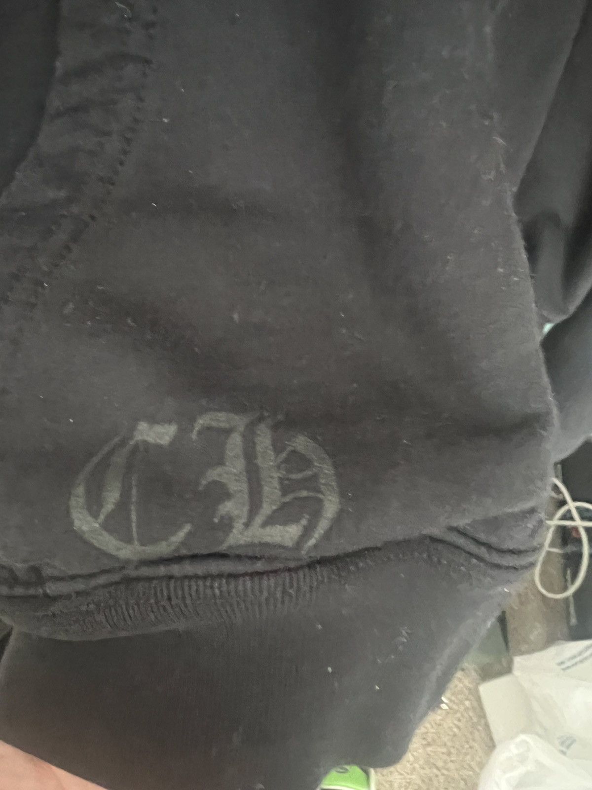 Chrome Hearts Chrome hearts thermal lined vertical logo hoodie Size US M / EU 48-50 / 2 - 4 Thumbnail