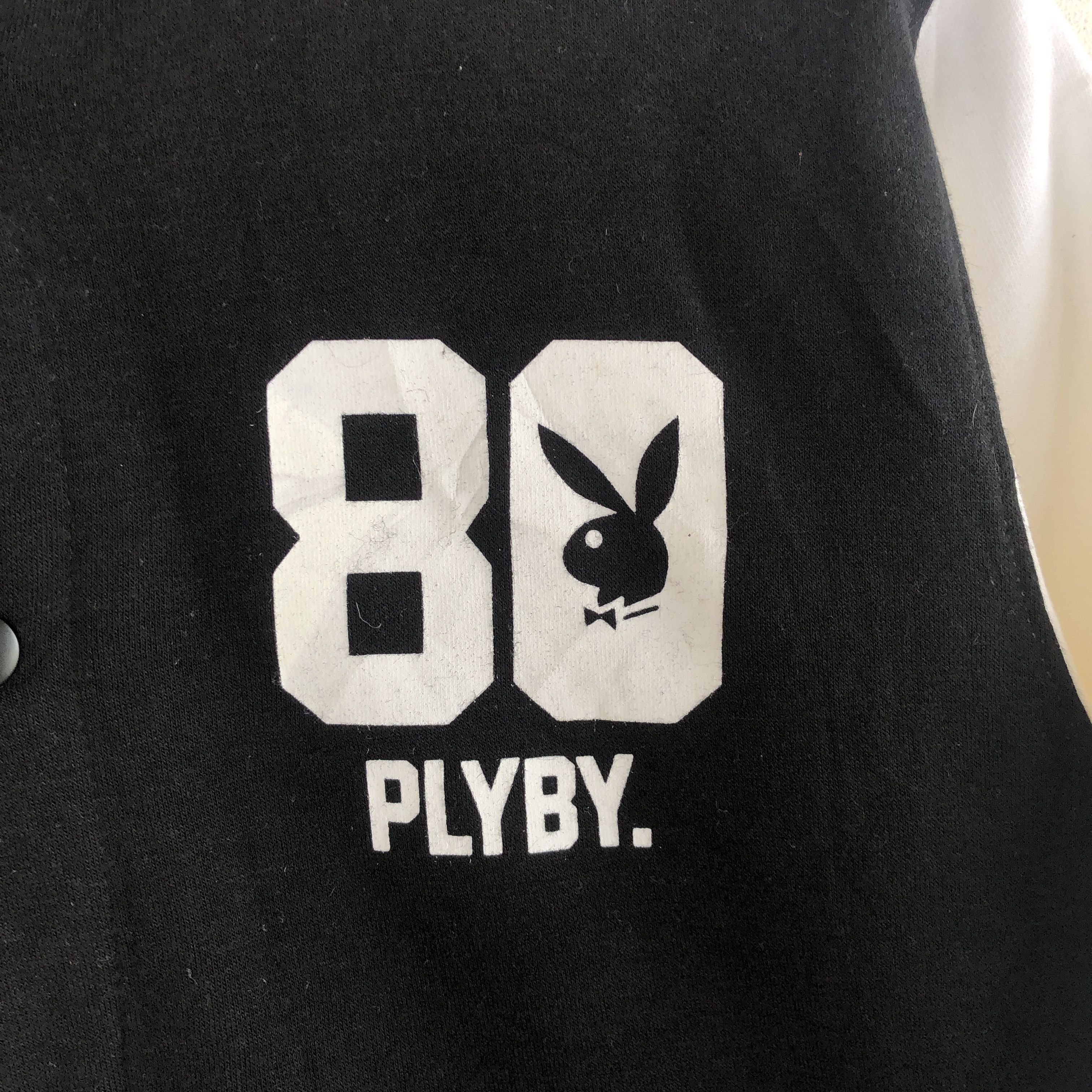 Playboy × Vintage Vintage Playboy Varsity Sweater Bunny Button Sweatshirt Size US S / EU 44-46 / 1 - 7 Thumbnail