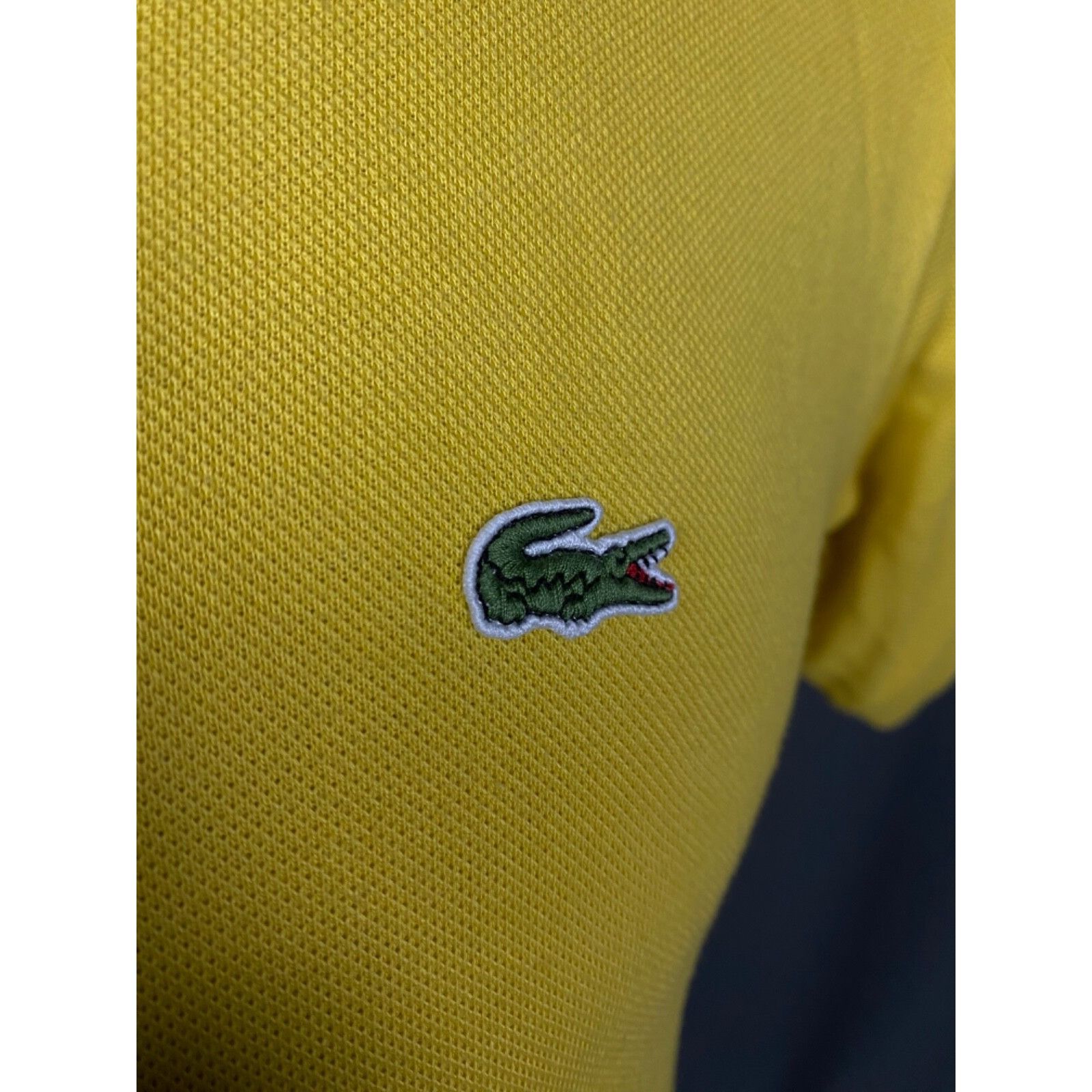 Lacoste Lacoste Small Logo Men's Yellow Polo T-Shirt Size 3 Size US L / EU 52-54 / 3 - 8 Thumbnail