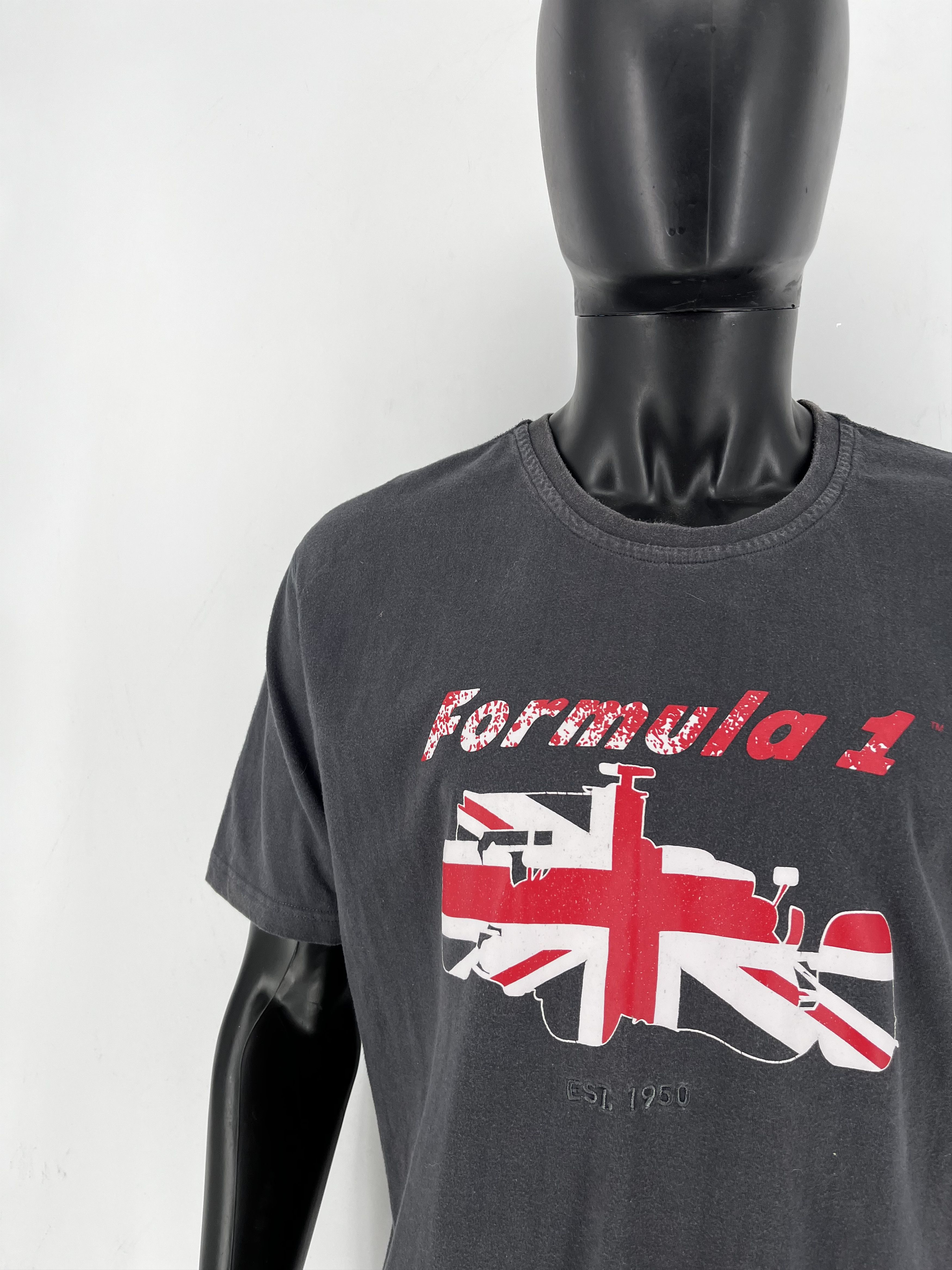 Vintage Vintage F1 Racing Motorsport Graphic Tee 90s Y2K Size US L / EU 52-54 / 3 - 6 Thumbnail