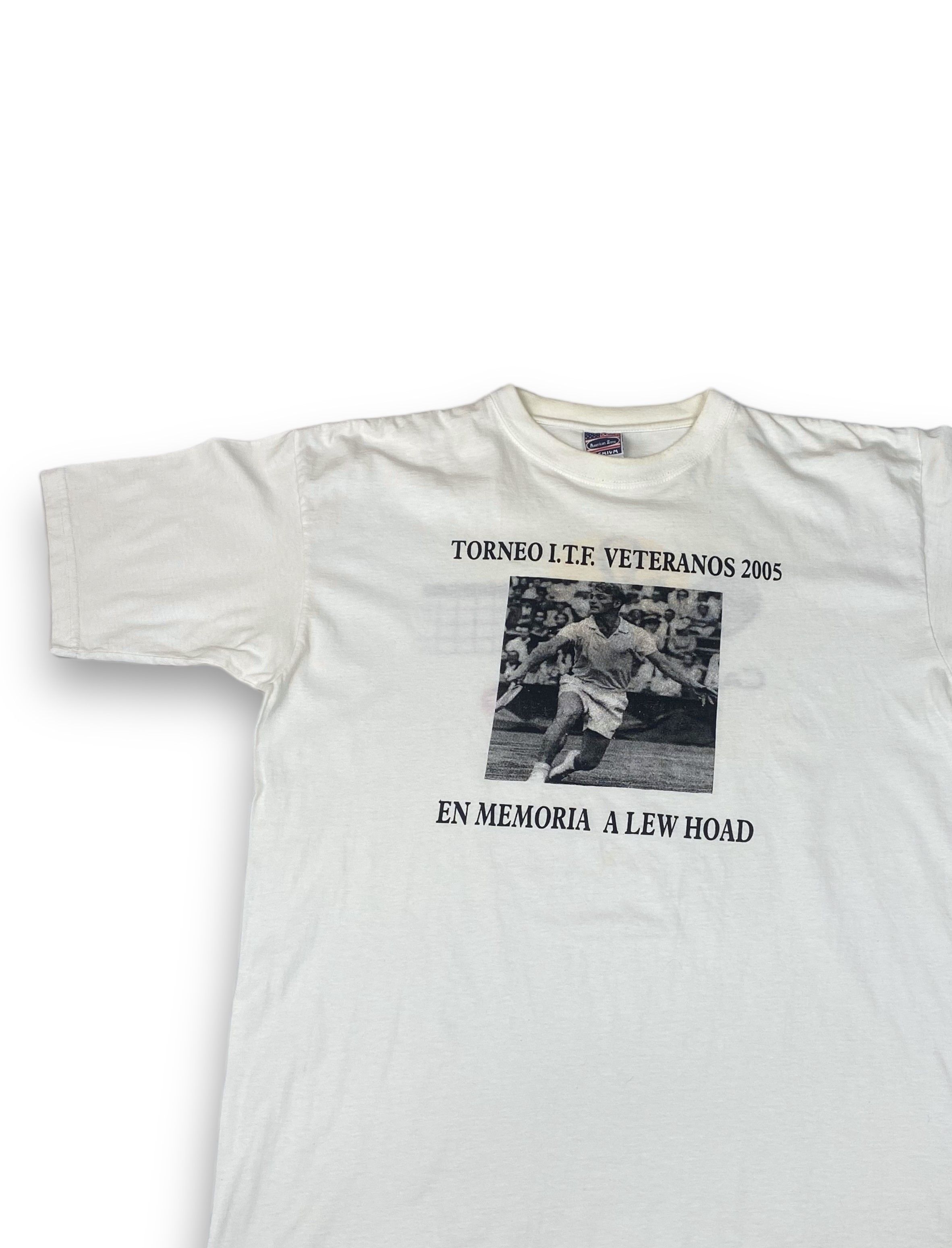 Arts & Science 2005 Vintage LEW HOAD Memorial Tennis Memorial T-Shirt M670 Size US XL / EU 56 / 4 - 4 Thumbnail