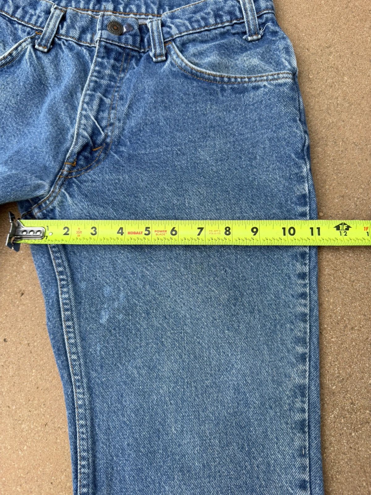 Levi's Vtg 80’s Levi’s 684 Orange Tab Bellbottom Flare Jeans 30x30 Size US 30 / EU 46 - 13 Thumbnail