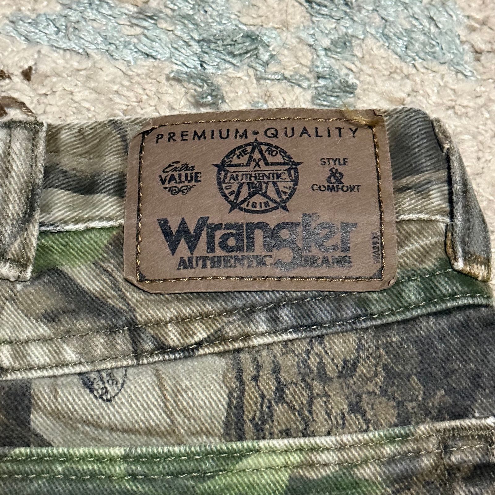 Realtree × Vintage × Wrangler Vintage Wrangler Realtree Camo Double Knee Pants Size 36x30 Size US 36 / EU 52 - 5 Thumbnail