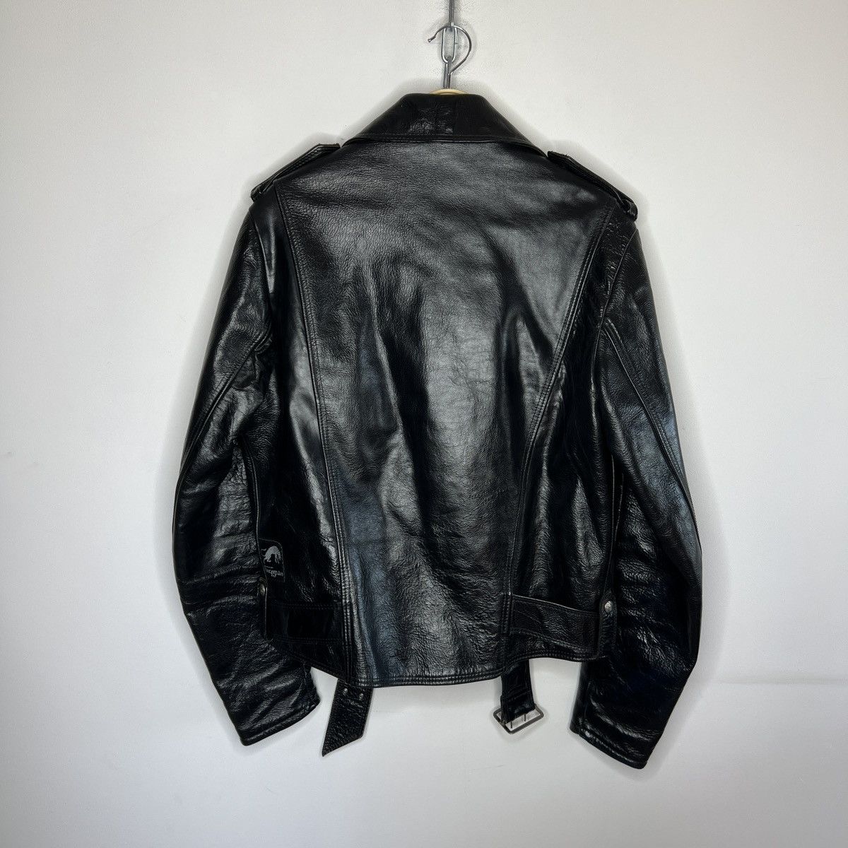 Designer 90s Real Leather Vintage Ramones Punk Biker Goth y2k Jacket Size US M / EU 48-50 / 2 - 11 Thumbnail