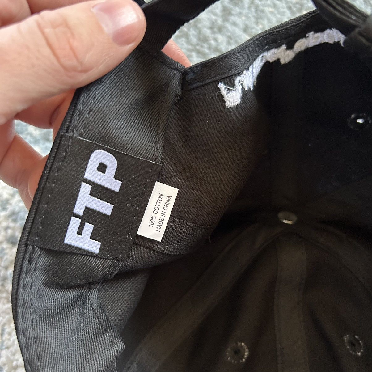 Fuck The Population FTP ROLLS ROYCE LOGO DAD CAP BiG BODY 6 PANEL HAT BLACK Size ONE SIZE - 5 Thumbnail