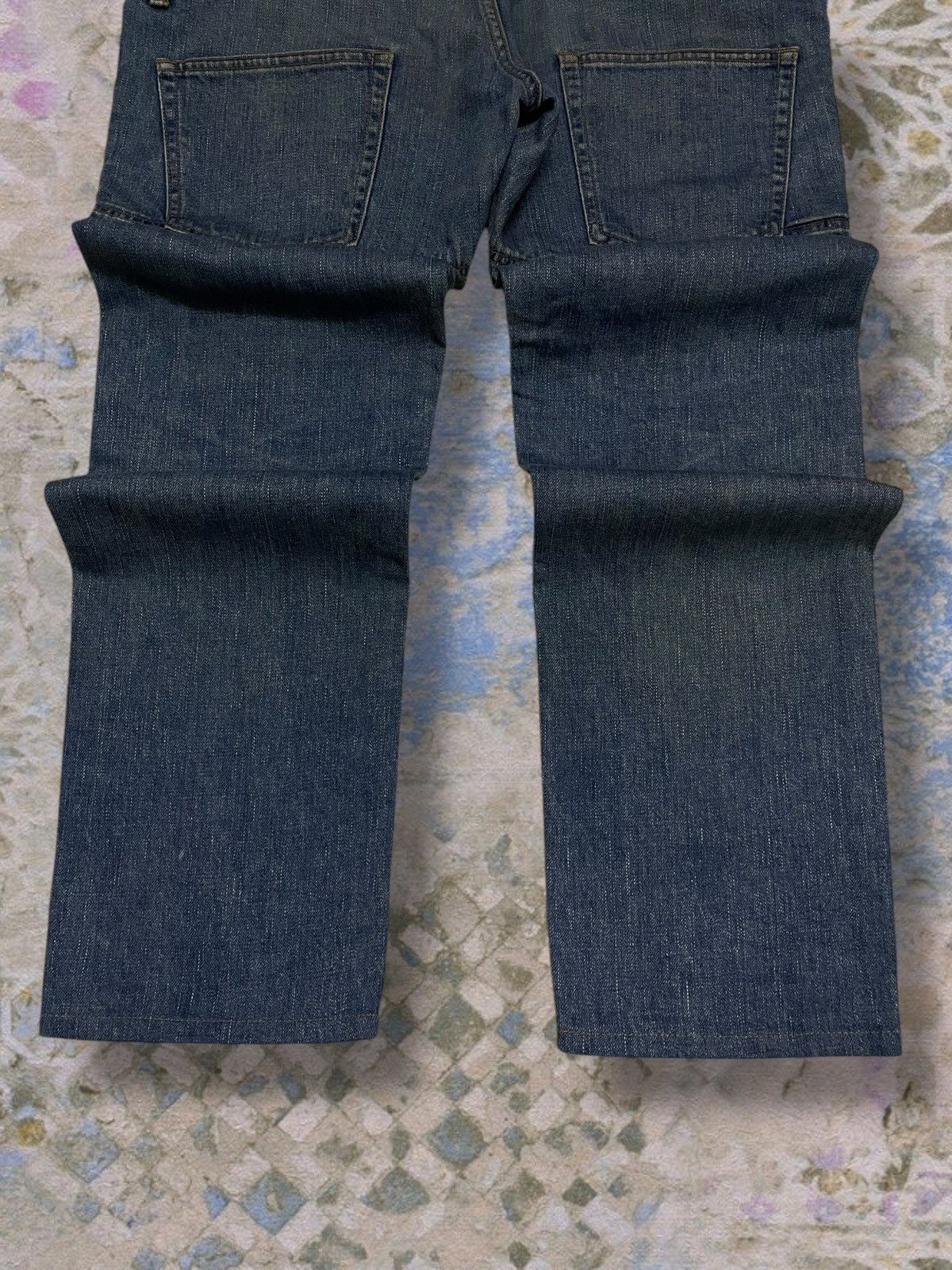 Final Home Vintage 90s Authentic Designer Final Home Double Waist Denim Size US 33 - 11 Thumbnail