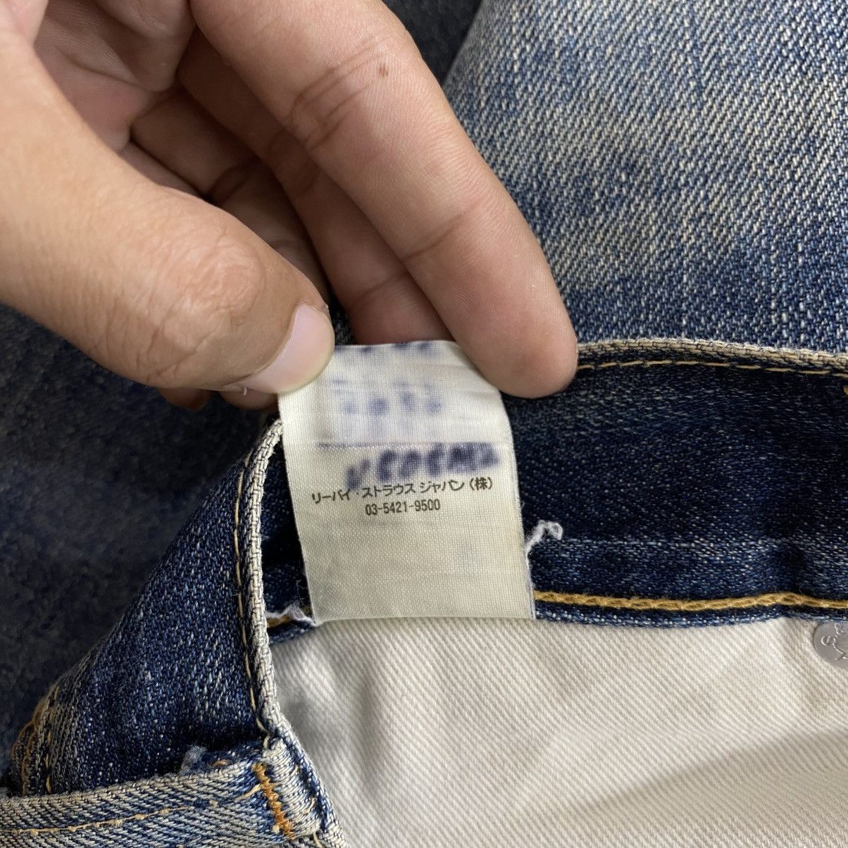 Levi's Vintage Clothing 1990s Vintage Levi’s LVC Big E Distressed Selvedge Denim Size US 29 - 15 Thumbnail
