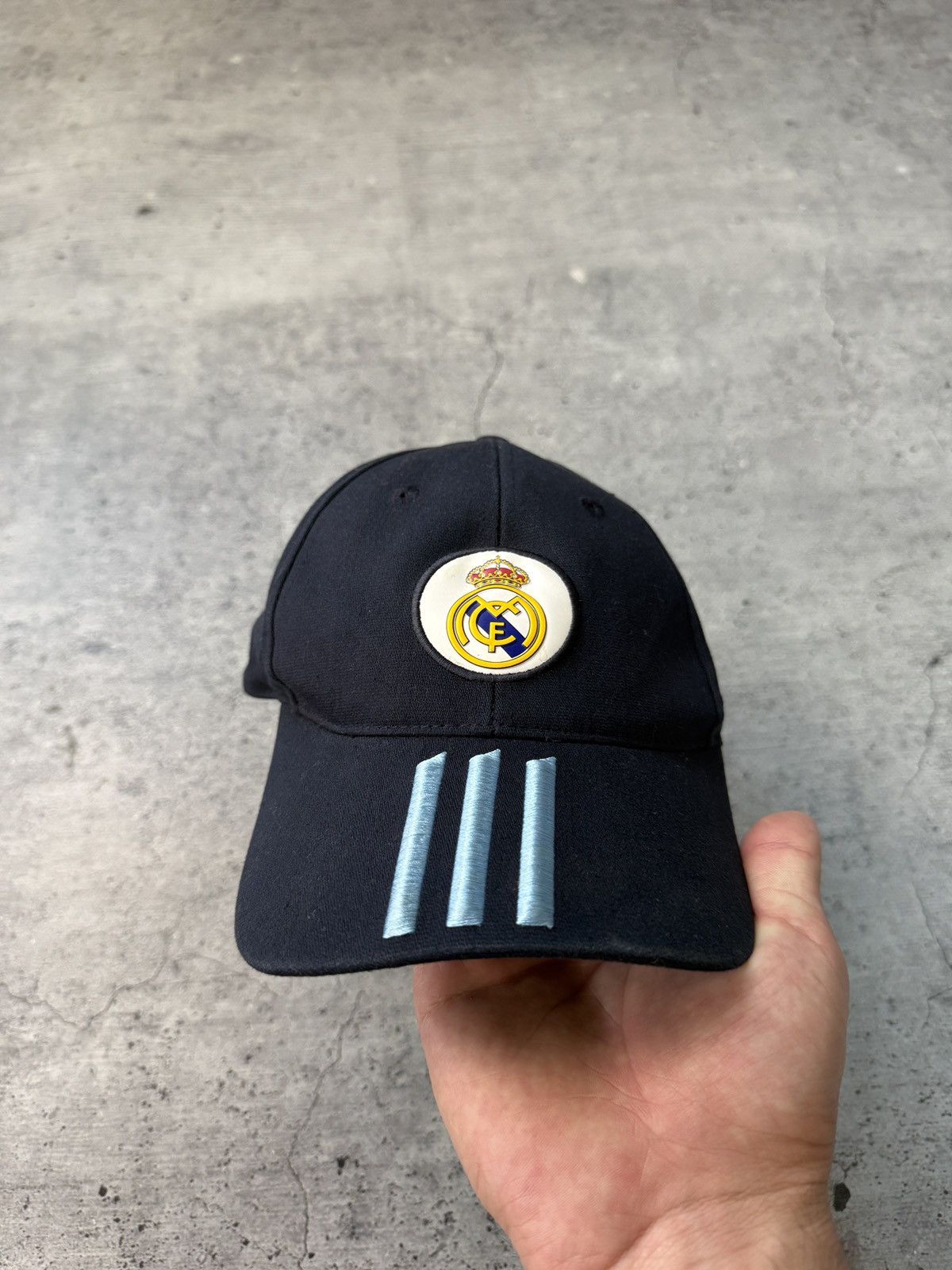 Adidas Vintage Adidas Real Madrid cap Size ONE SIZE - 2 Thumbnail