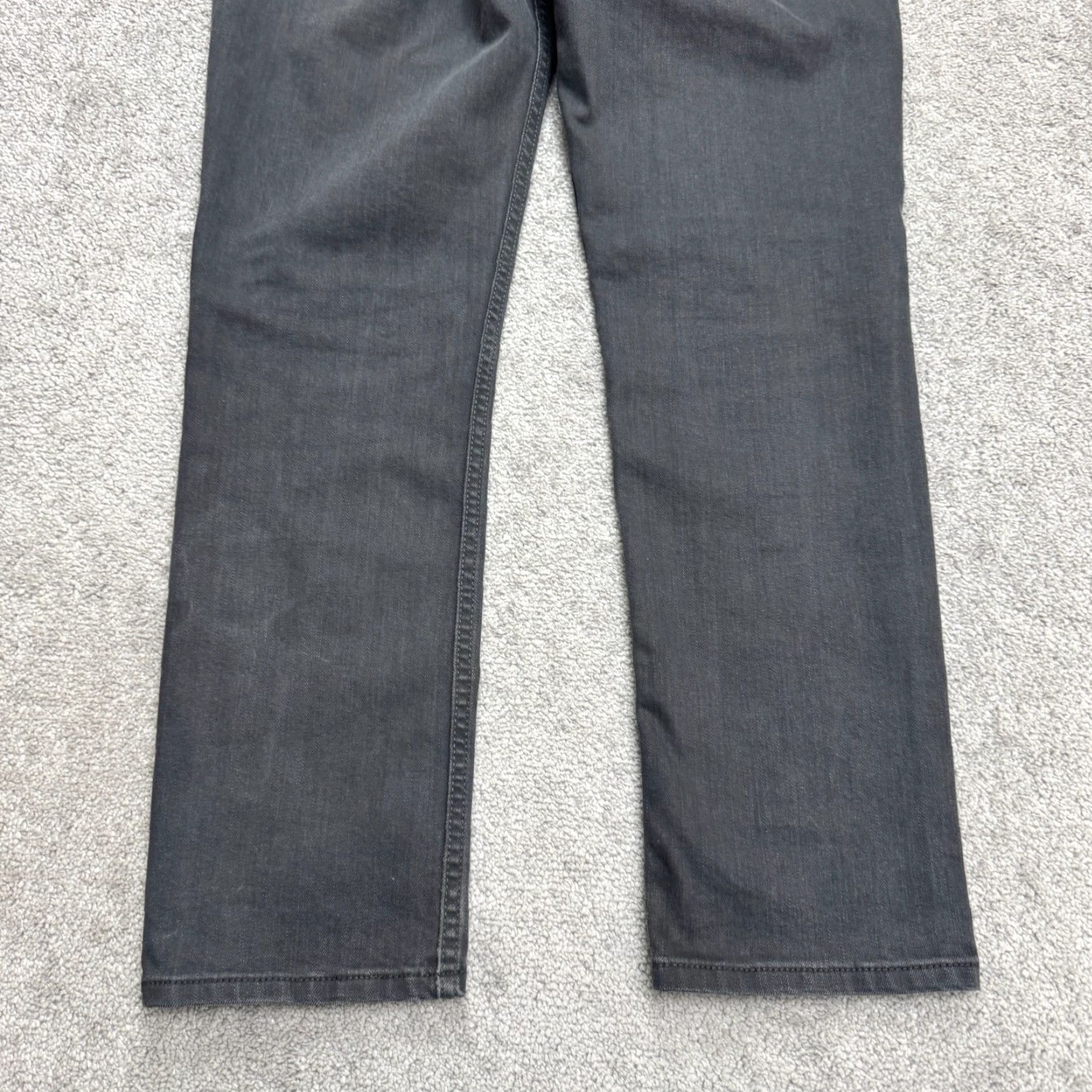 Levi's Levi's 511 Slim Fit Jeans Mens 32x30 Dark Gray Denim 5-Pocket Straight Casual Size US 32 / EU 48 - 4 Thumbnail